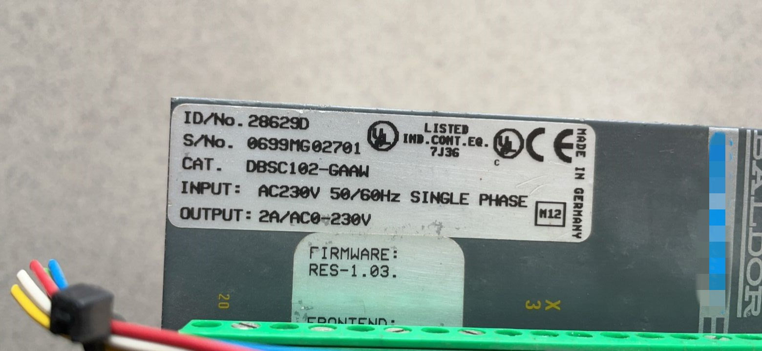 1pc  used 28629D、DBSC102-GAAW  #OYF088