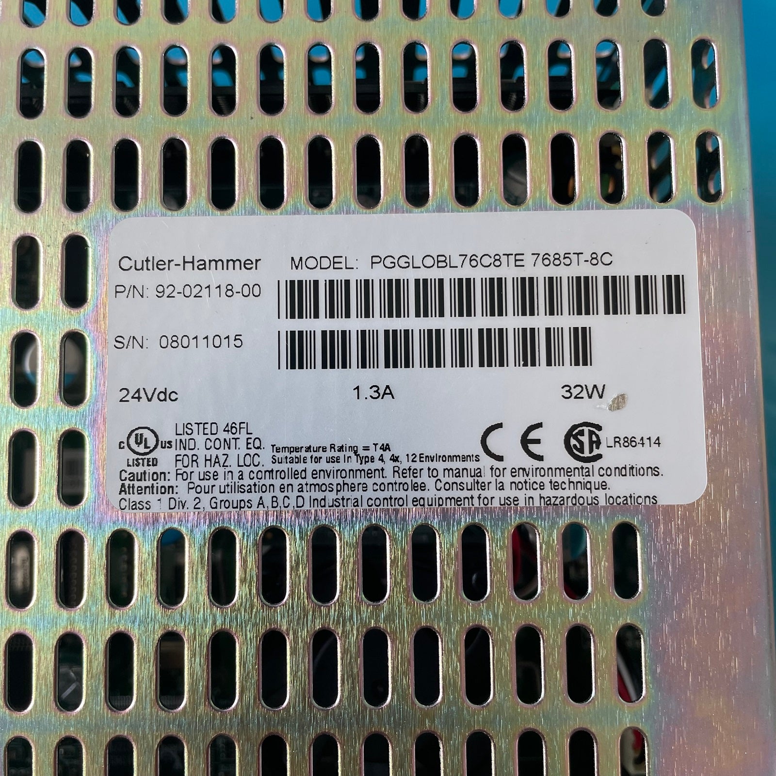 1pc  used   PGGLOBL76C8TE 7685T-8C    #OYF088