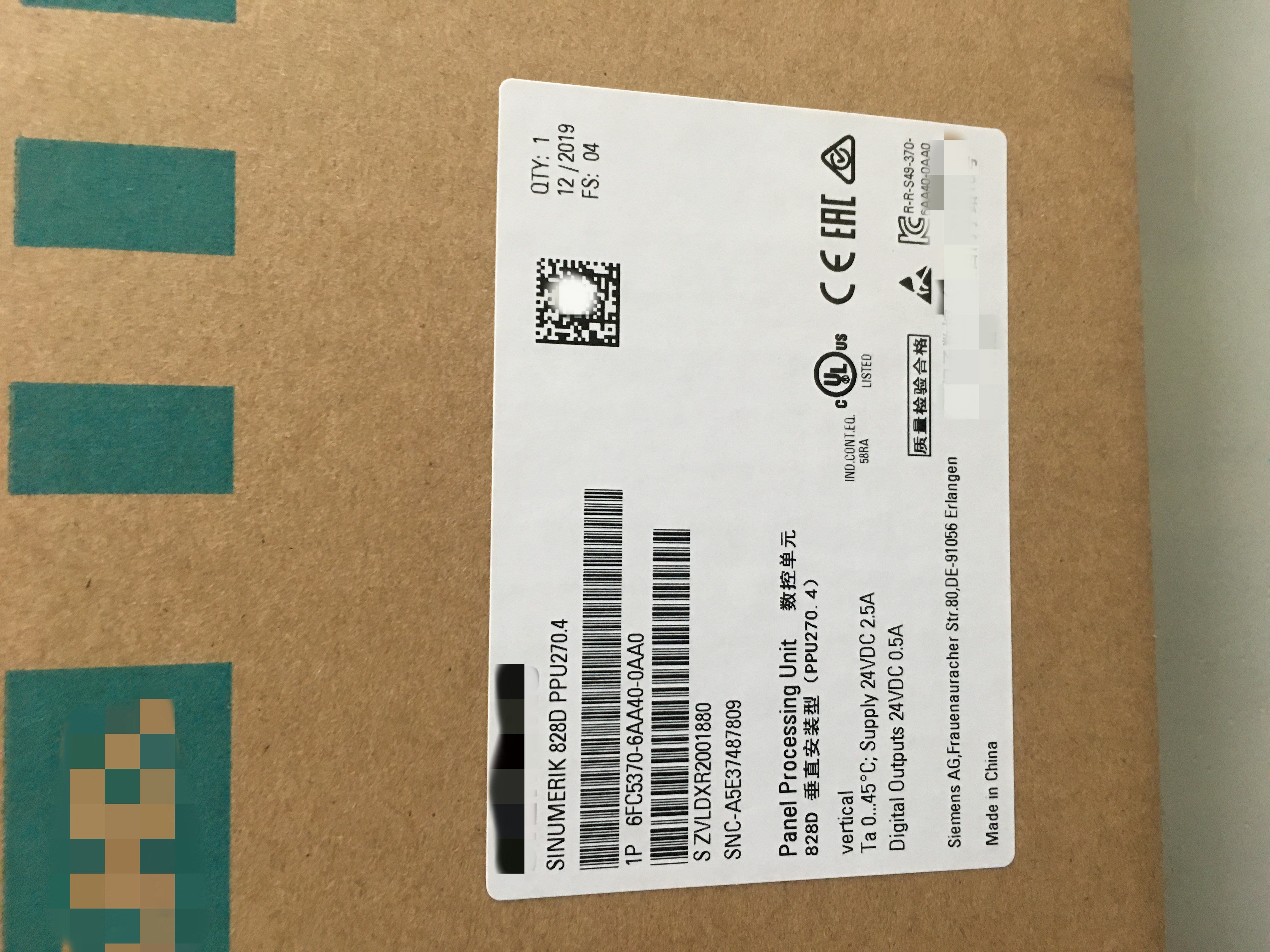 1pc  new   6FC5370-6AA40-0AA0  #OYF088