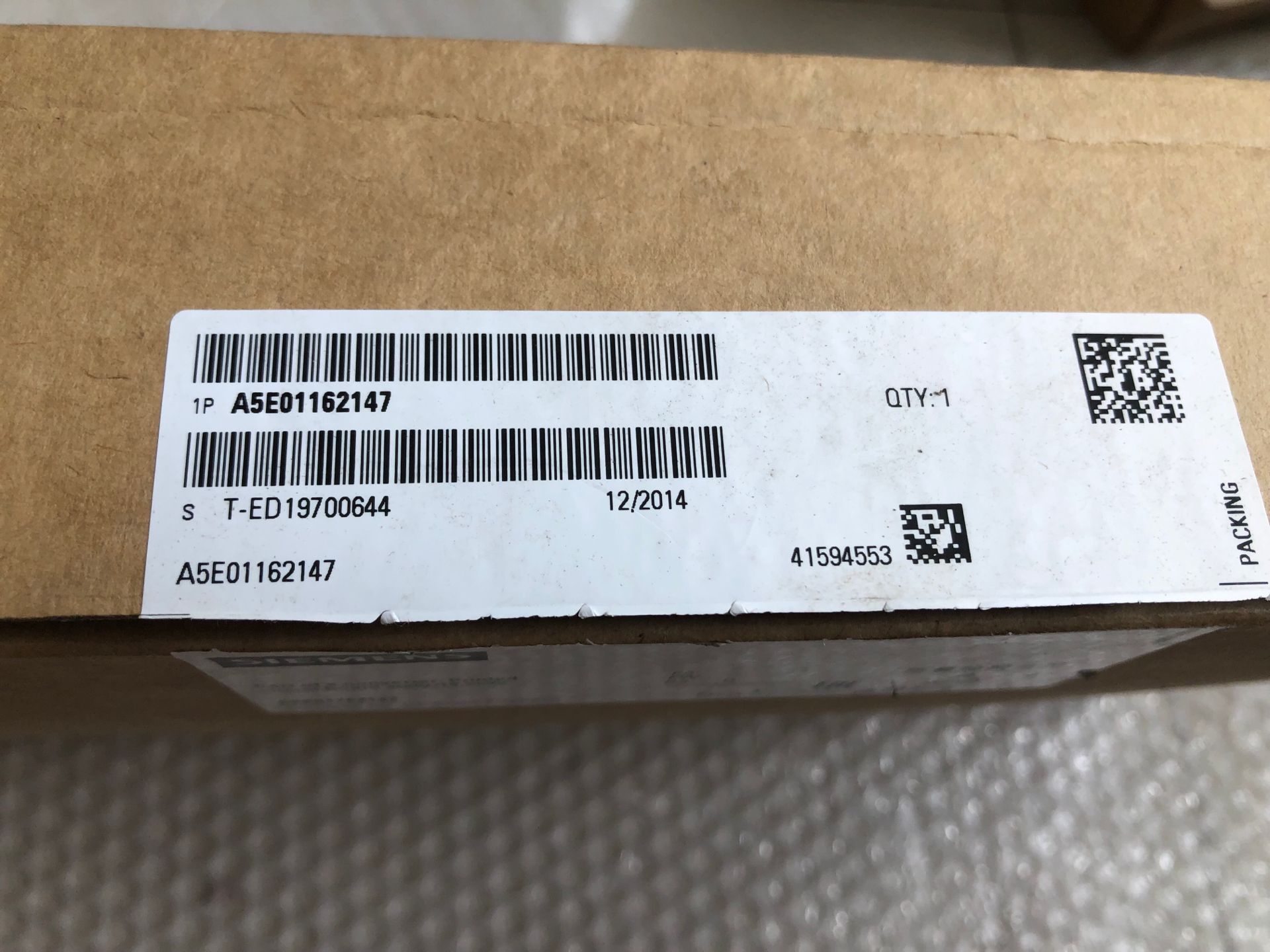 1pc  new A5E01162147   #OYF088