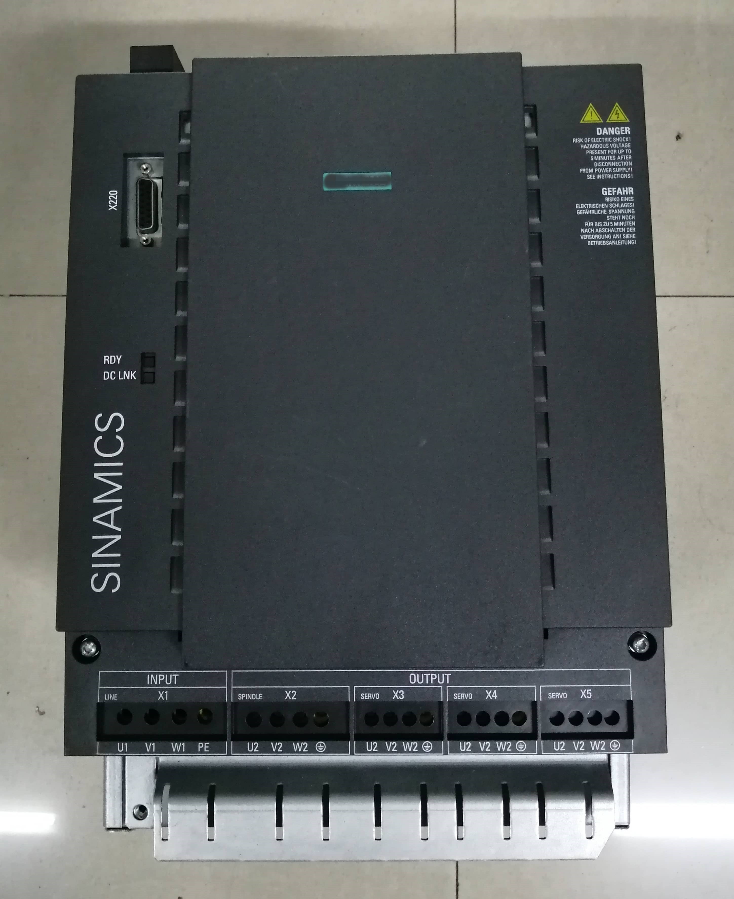 1pc used  6SL3111-3VE22-0HA0  #OYF088