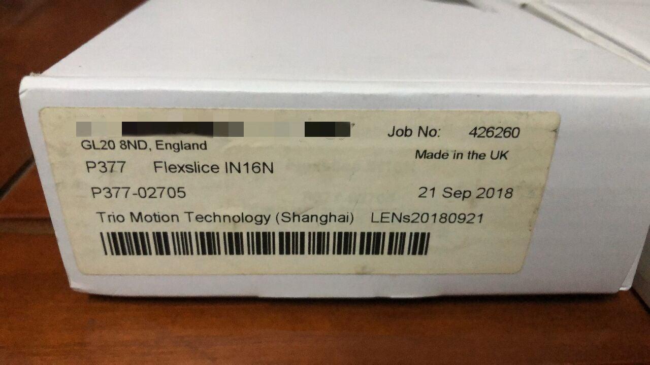 1pc  new P377 Flexslice IN16N #OYF088