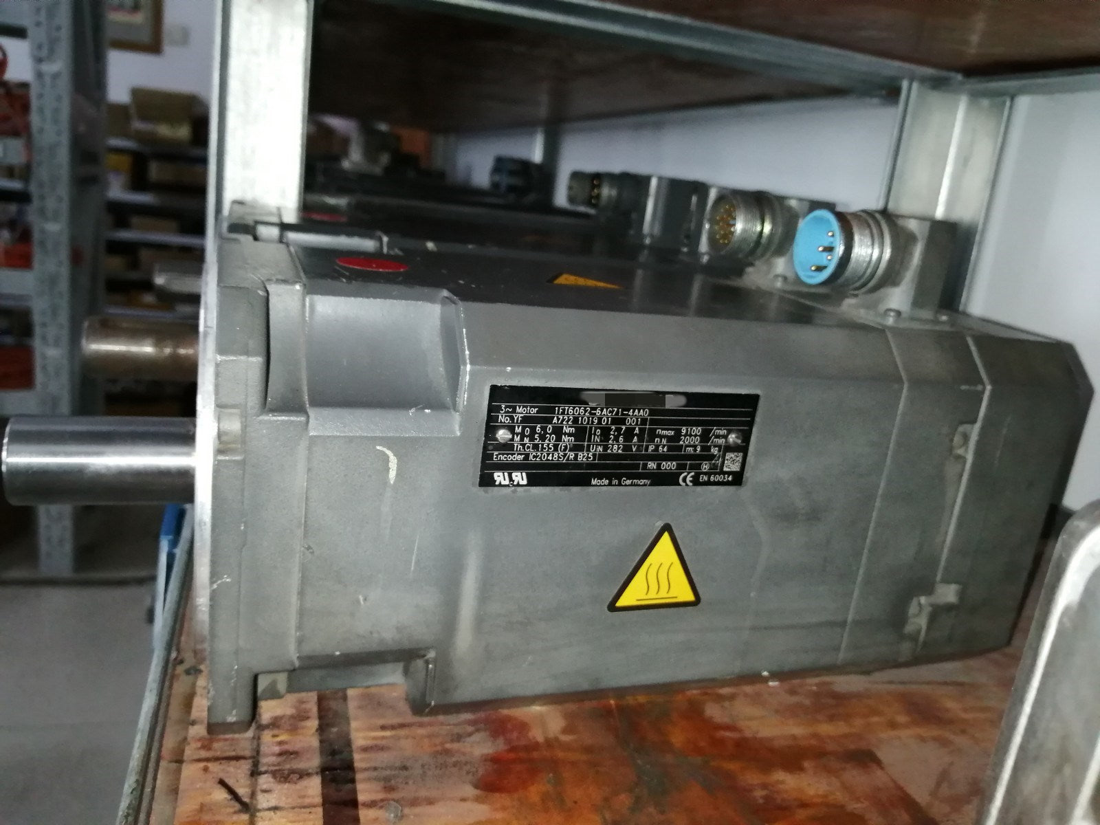 1pc used  1FT6062-6AC71-4AA0  #OYF088