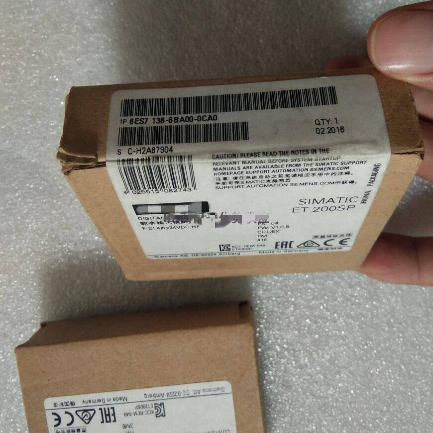 1pc  new  6ES7136-6BA00-0CA0  #OYF088
