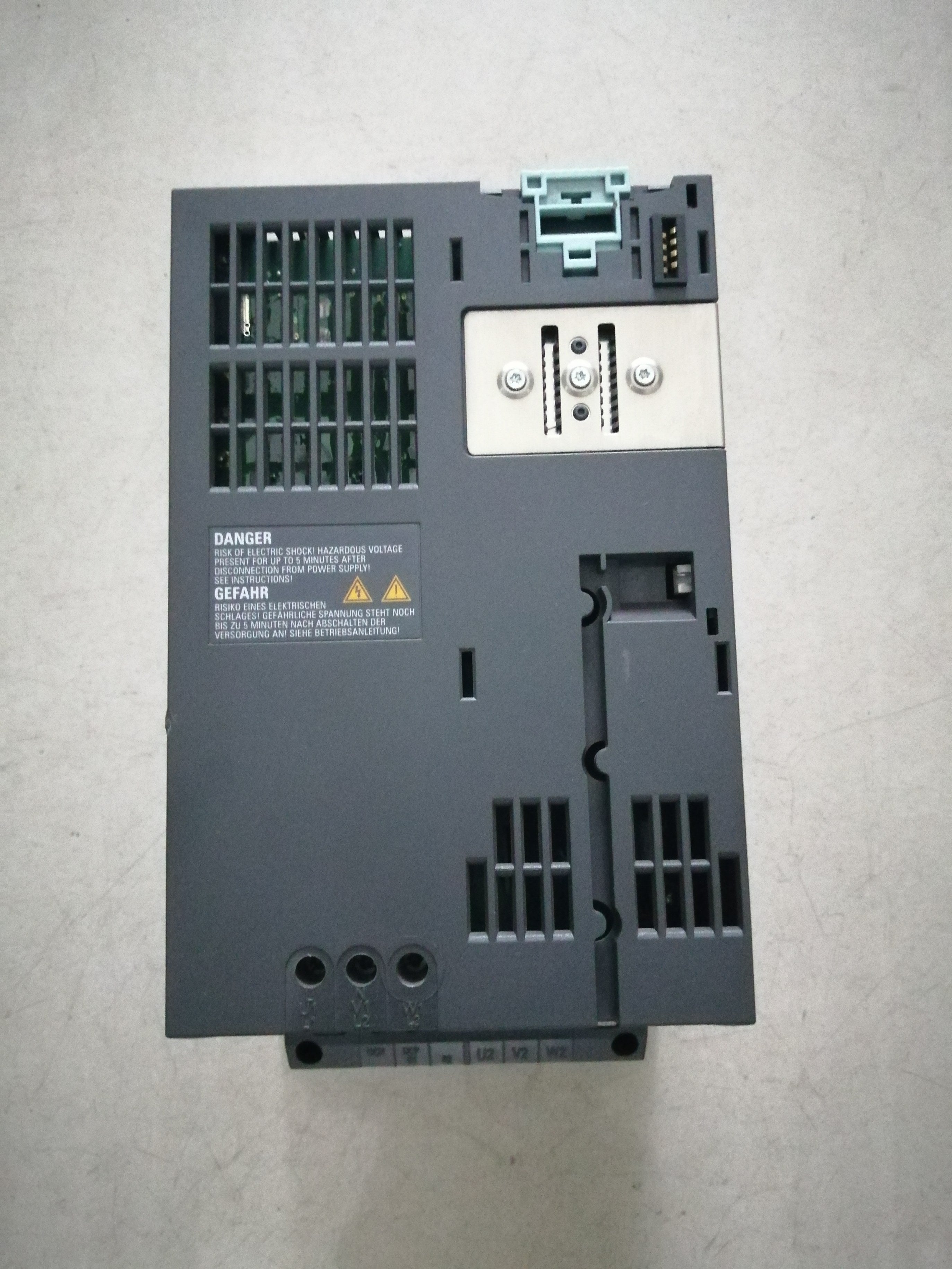 1pc used  6SL3210-1SE16-0UA0  #OYF088