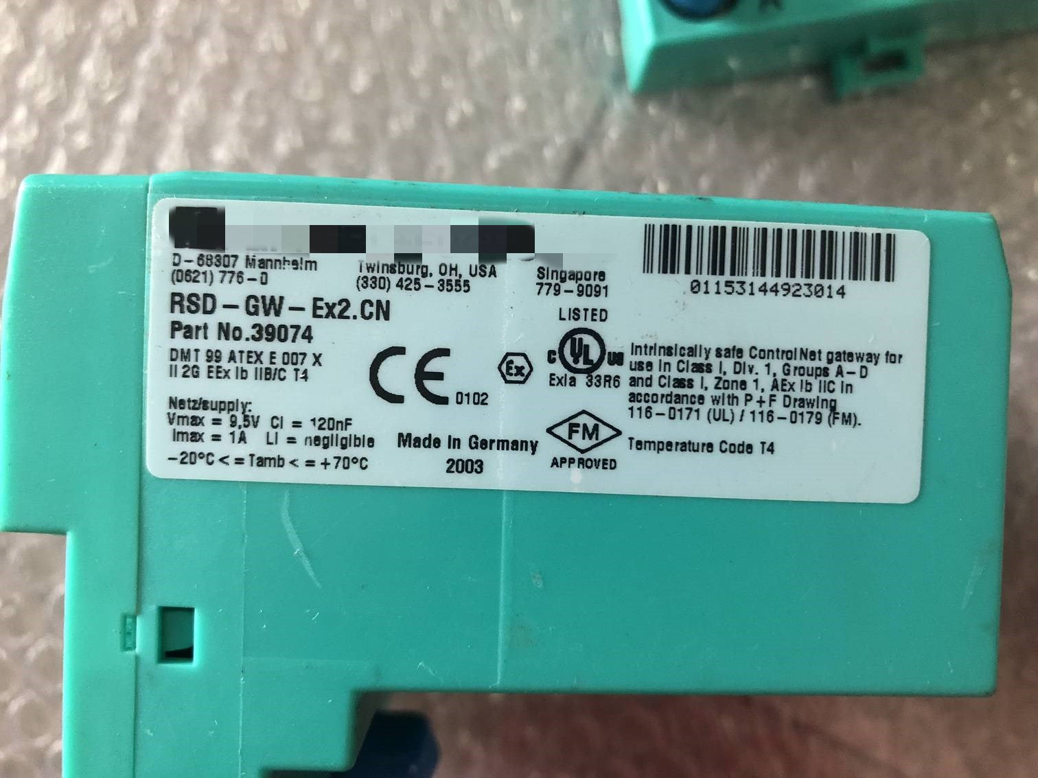 1pc  used  RSD-GW-Ex2.CN   #OYF088