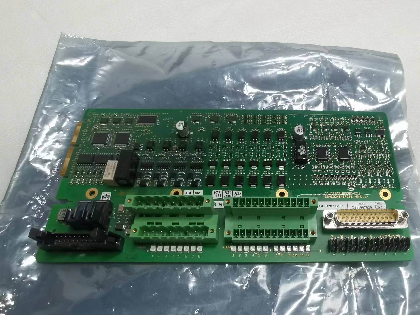 1pc used   3BHE024642R0101 GC D207 B101    #OYF088