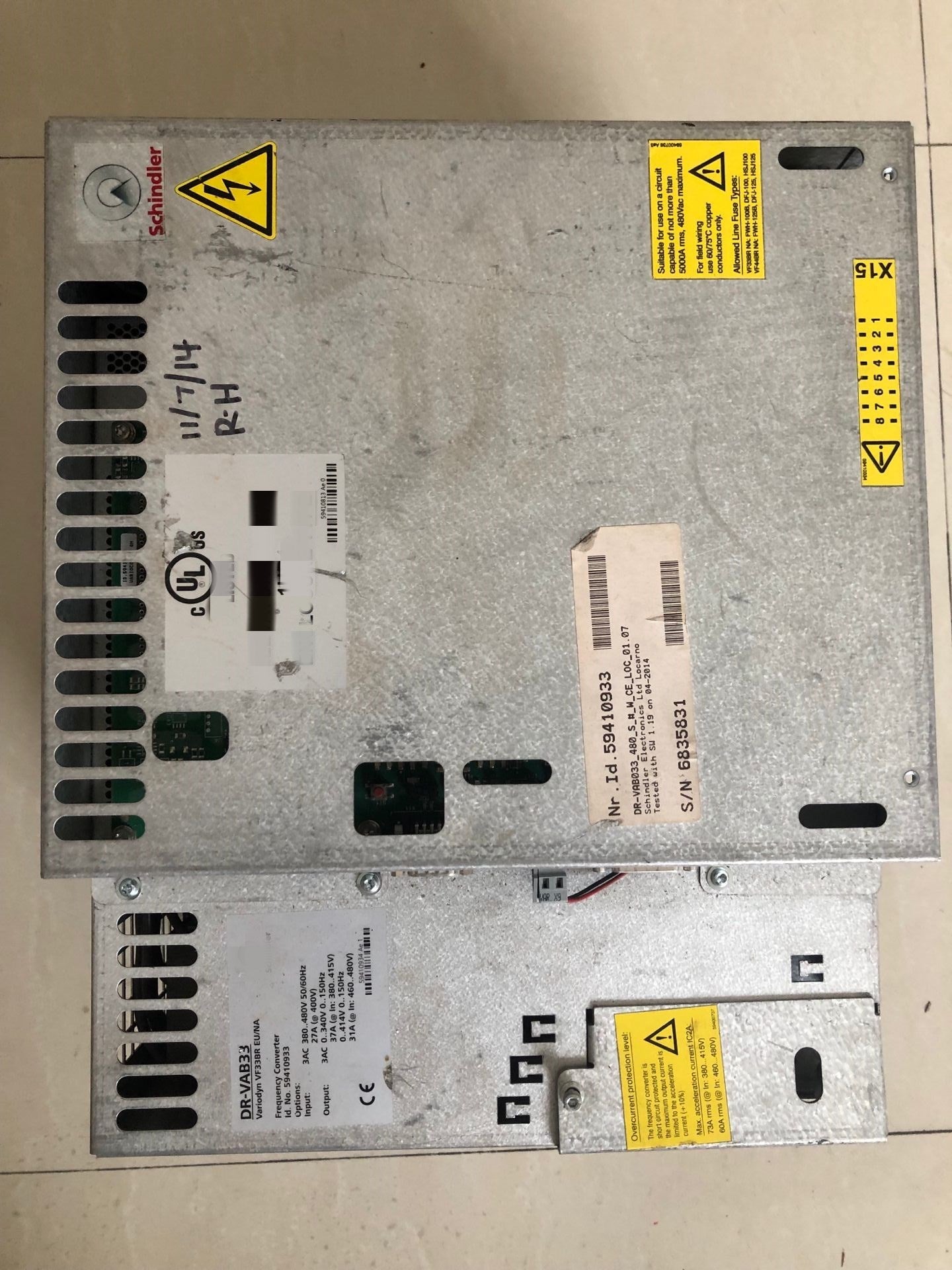 1pc  used DR-VAB33   #OYF088