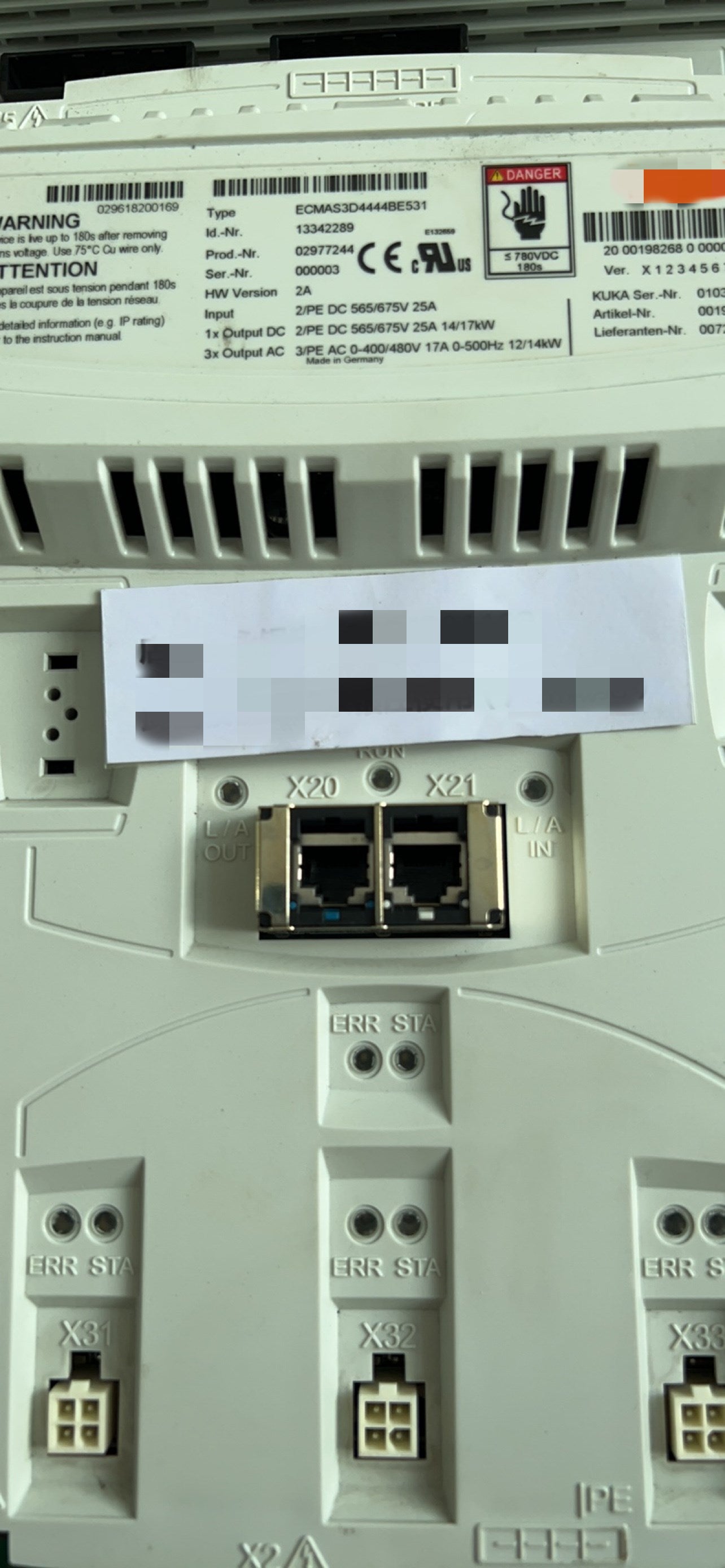 1pc  used   ECMAS3D4444BE531   #OYF088