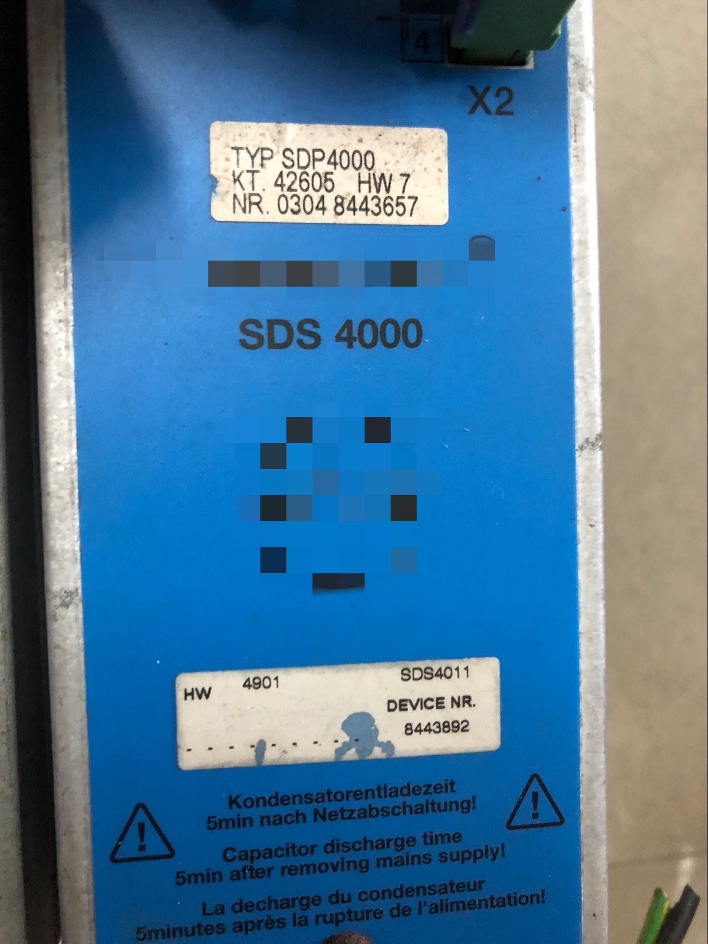 1pc  used SDS4011   #OYF088