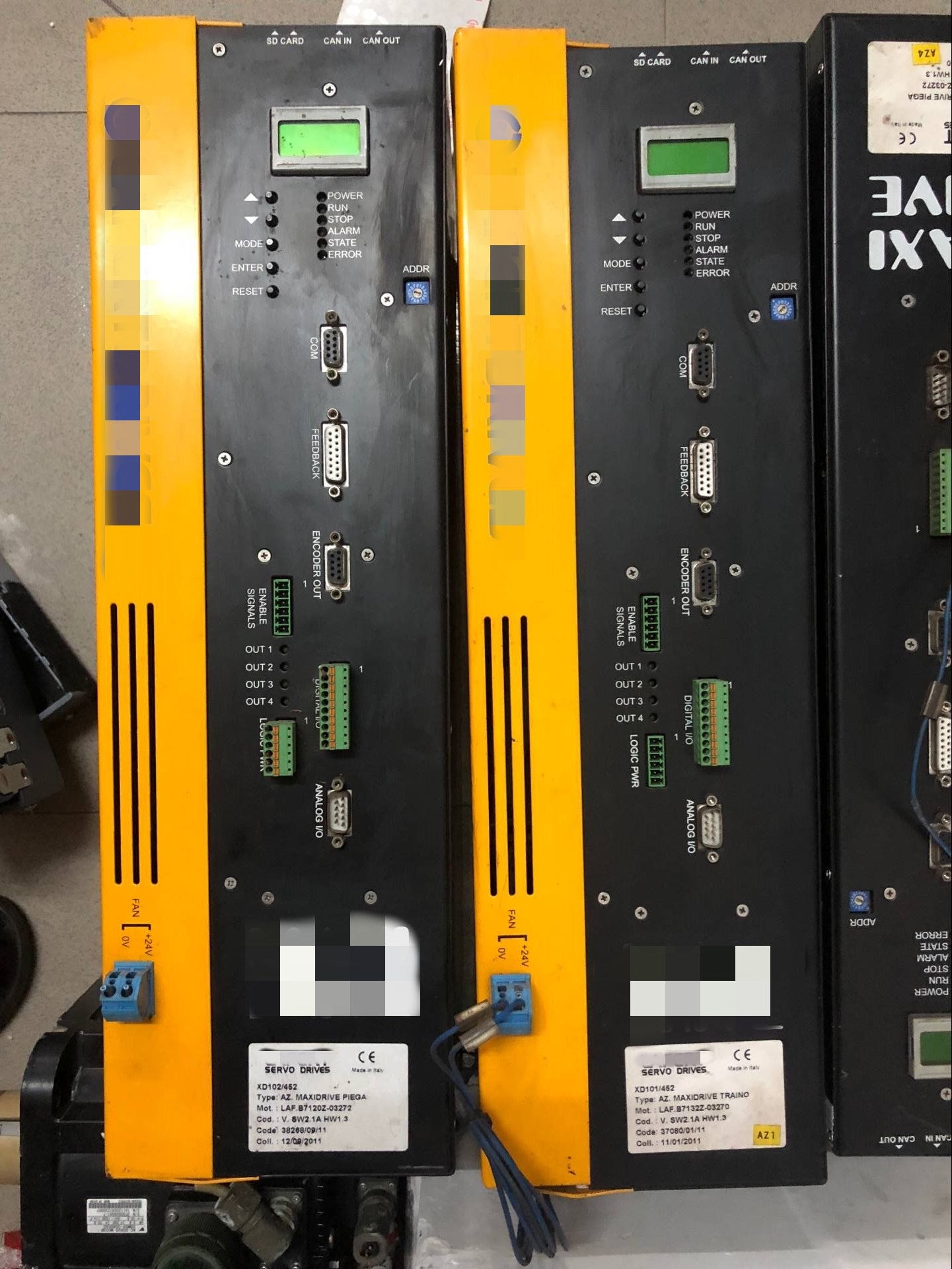 1pc  used XD101/452 LAF.B7132Z-03270 AZ.MAXIDRIVE TRAINO #OYF088