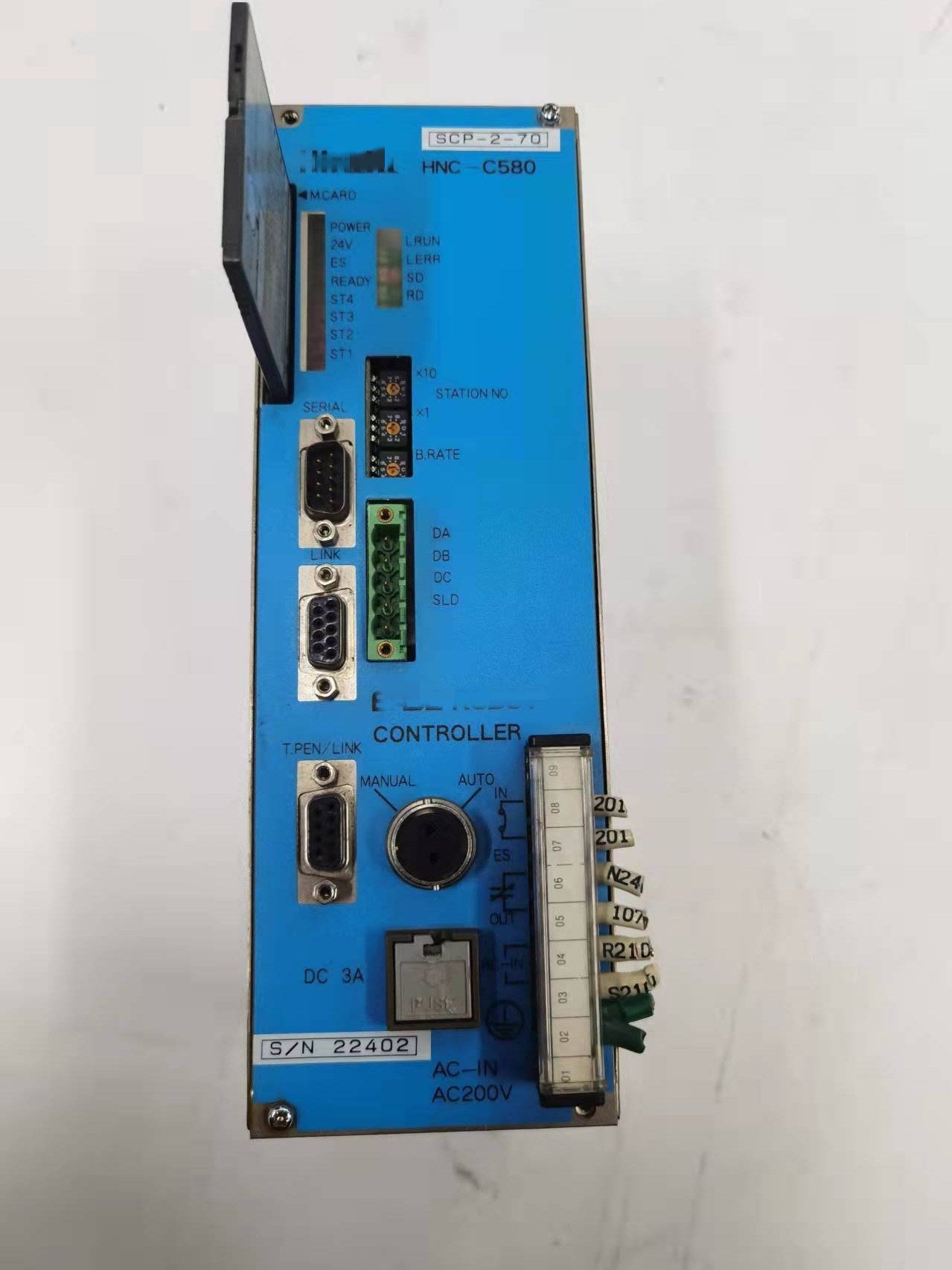 1pc  used  HNC-C580-1-3-1-1   #OYF088