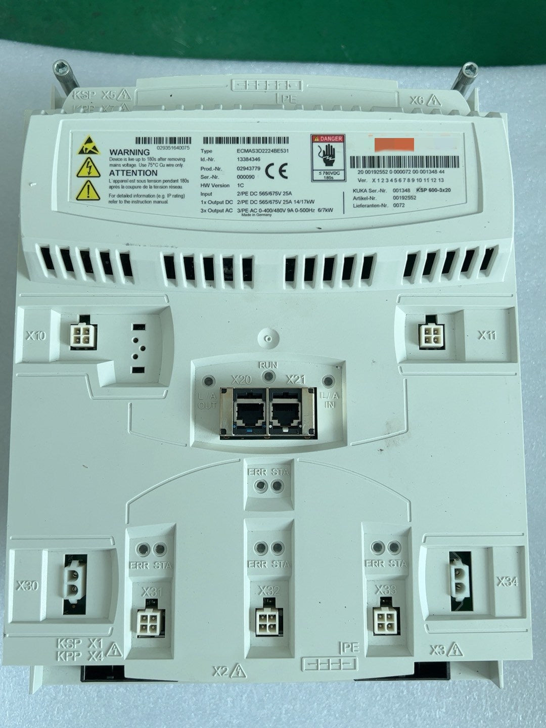 1pc  used   ECMAS3D2224BE531   #OYF088