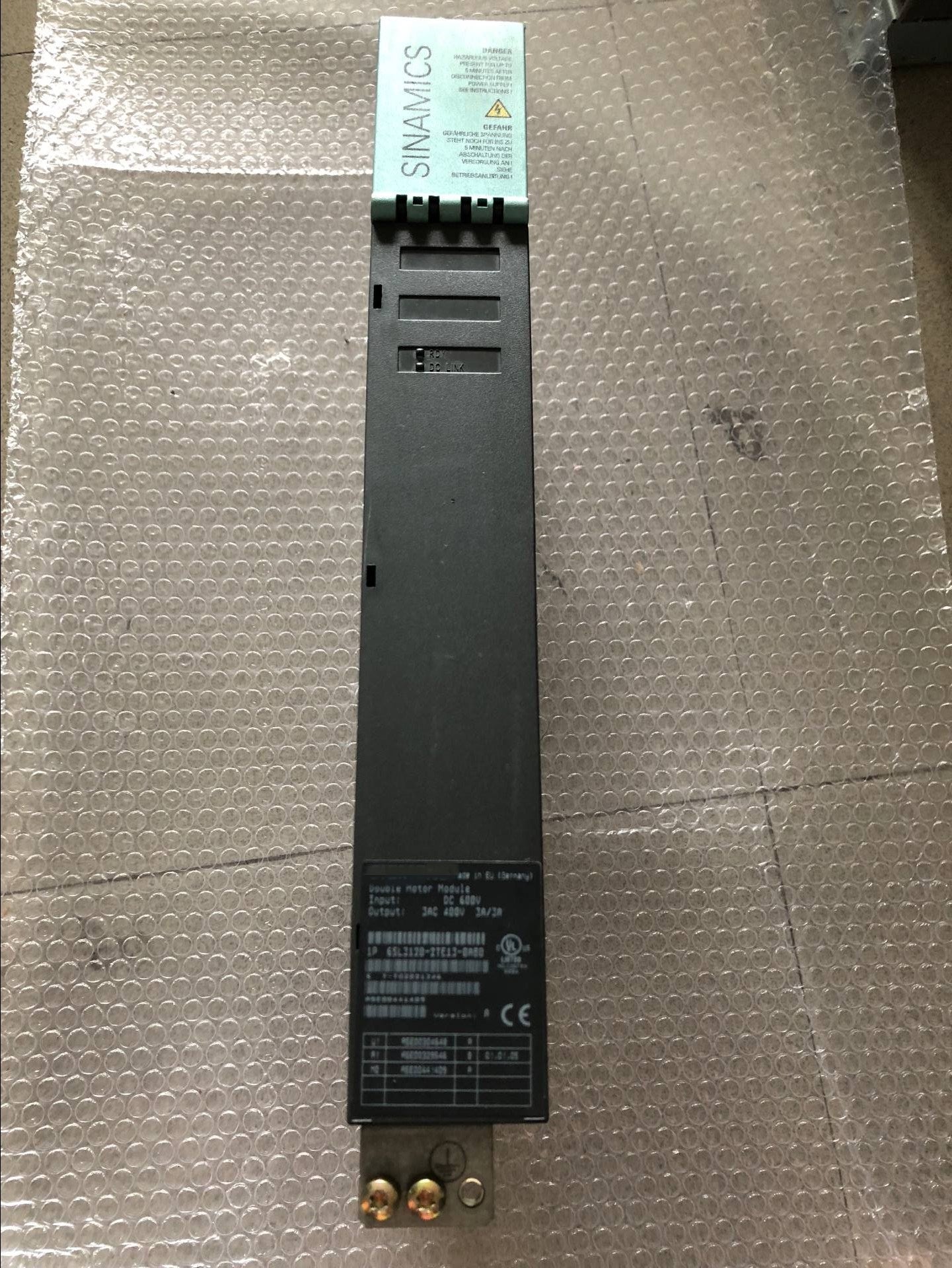 1pc  used  6SL3120-2TE13-0AB0  #OYF088