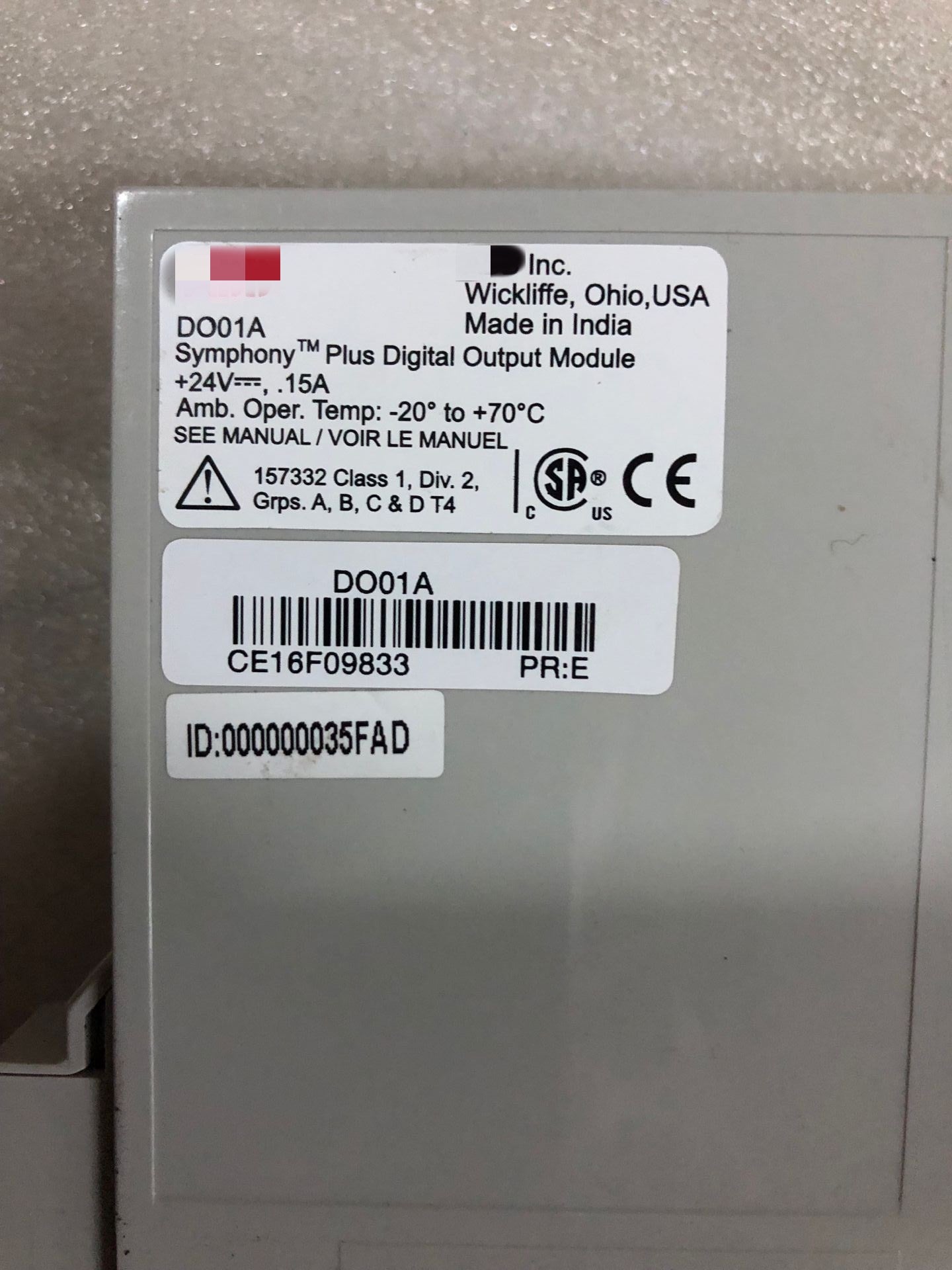 1pc  used  DO01A    #OYF088