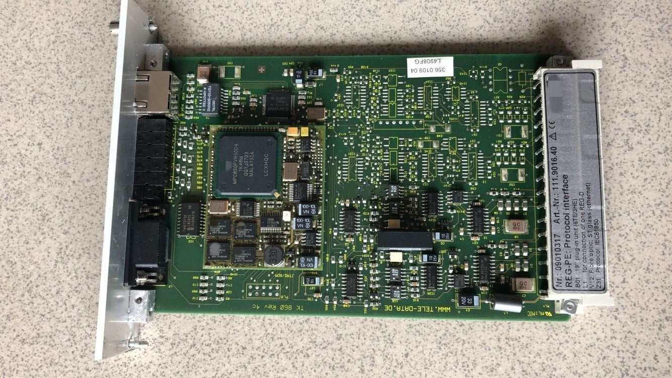 1pc  used  REG-PE、09010317、111.9016.40   #OYF088