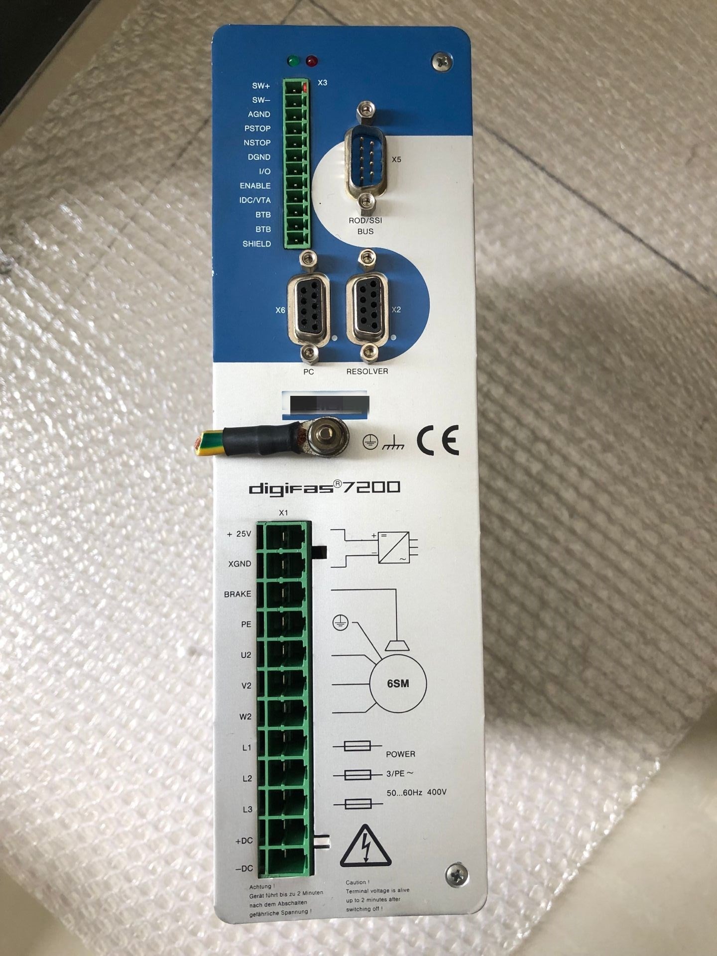 1pc  used digifas 7206  #OYF088