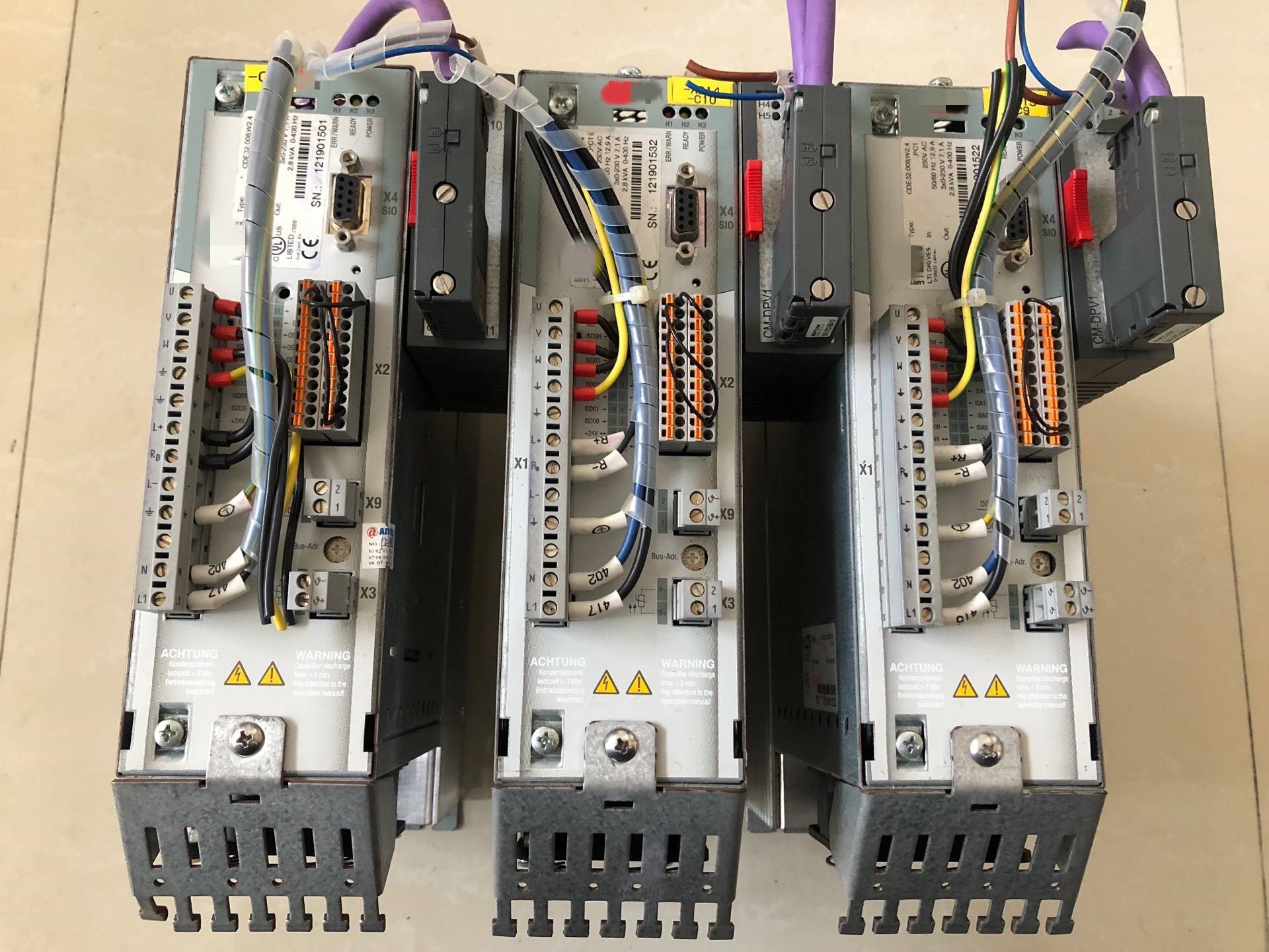 1pc  used  CDE32.008.W2.4.PC1 CM-DPV 1.3.0   #OYF088