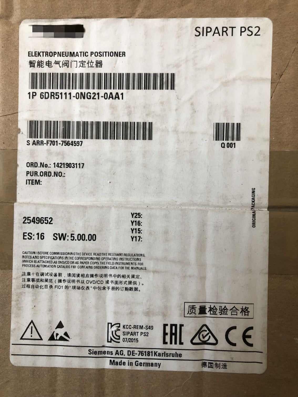 1pc  new  6DR5111-0NG21-0AA1    #OYF088