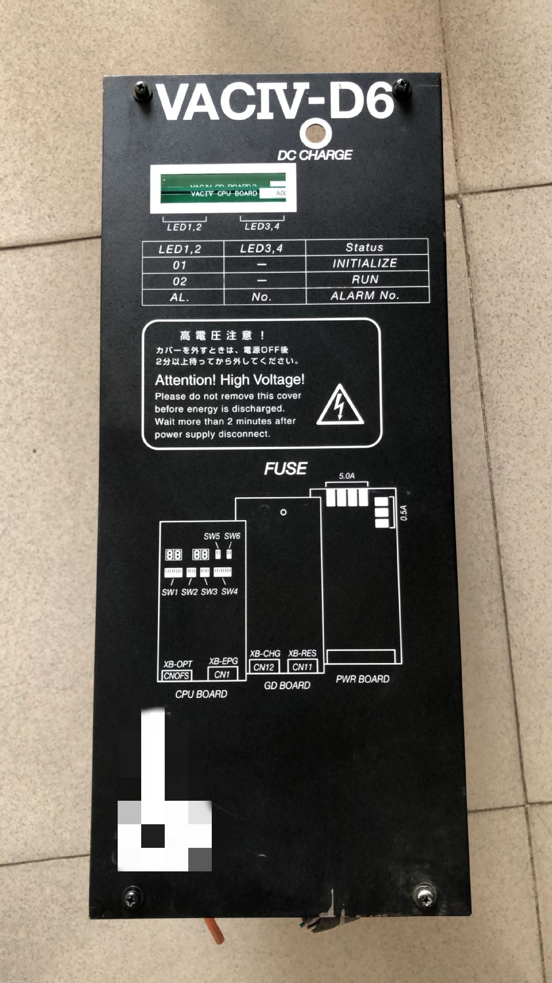1pc  used  VACIV-D6  #OYF088