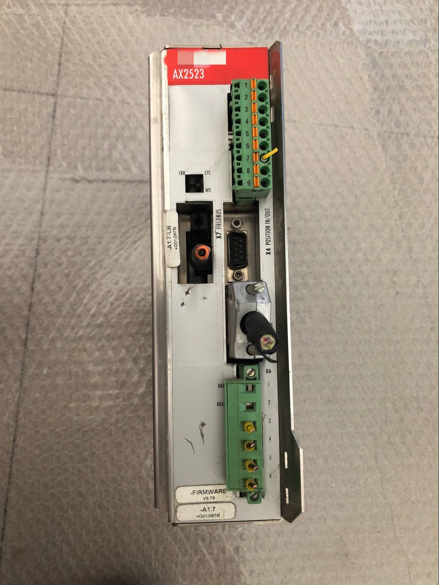 1pc  used  AX2523-B200 S403A-LB-520    #OYF088