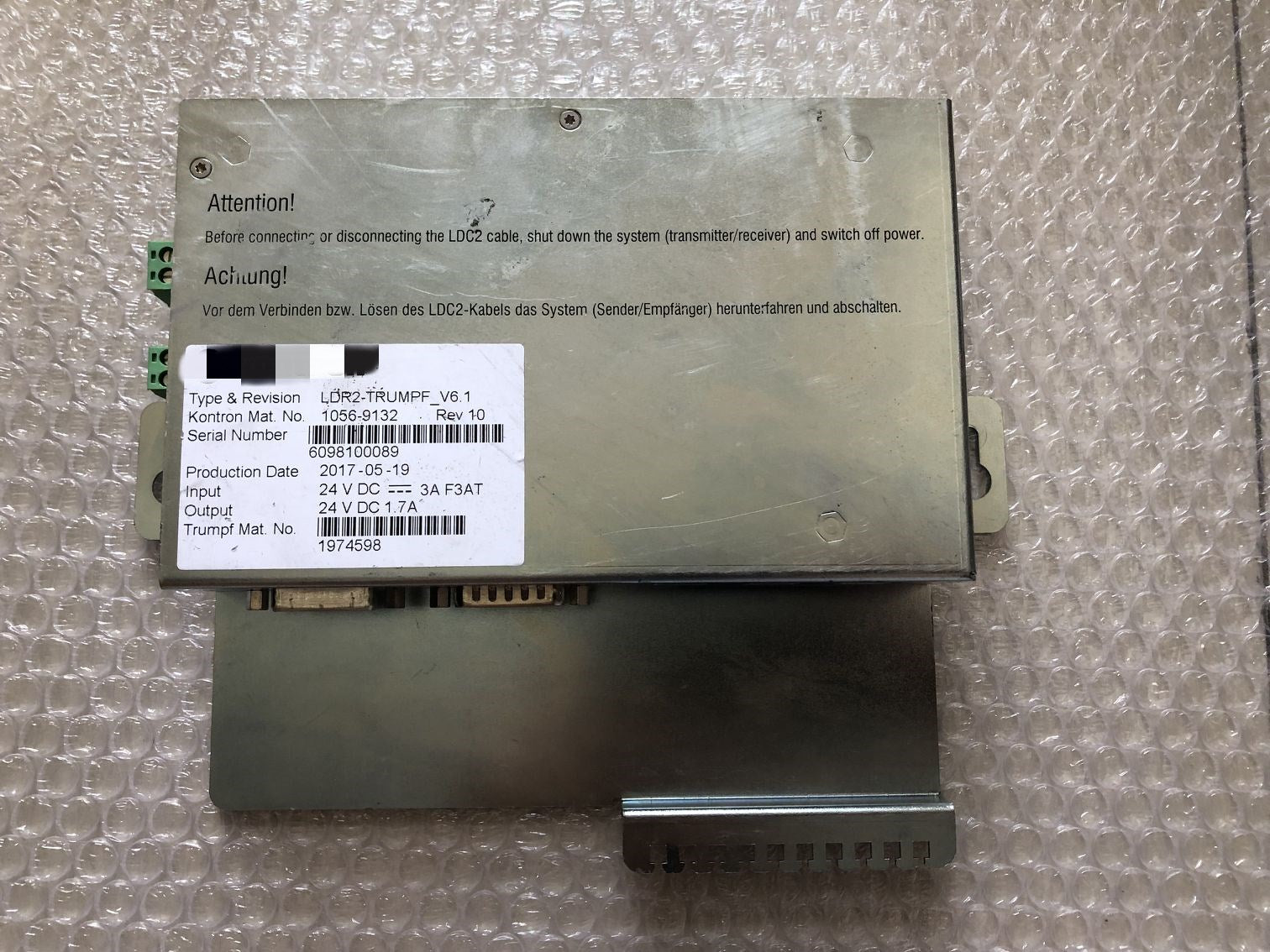 1pc  used  LDR2-TRUMPF V6.1  #OYF088