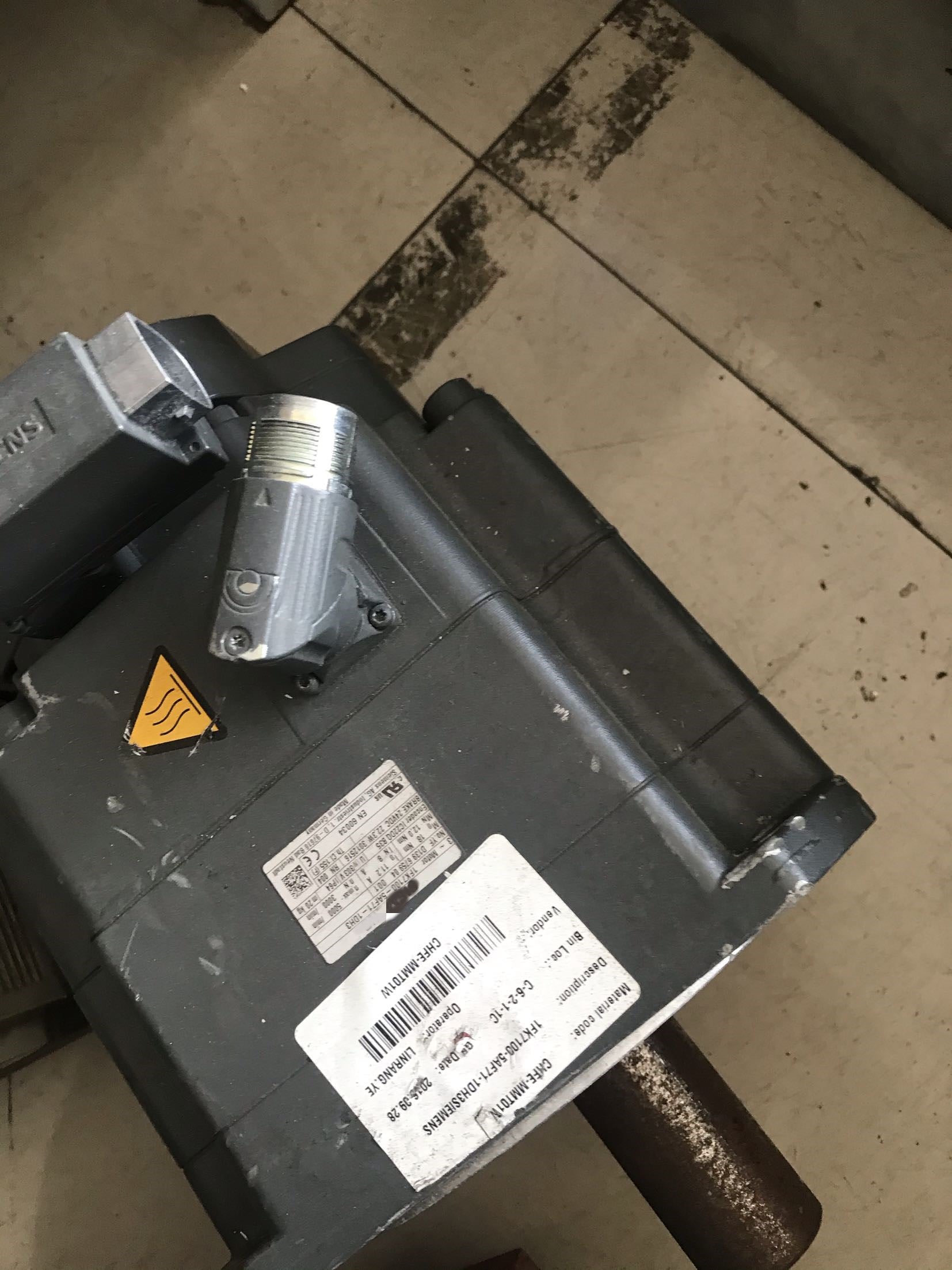 1pc  used  1fk7100-5af71-1dh3    #OYF088