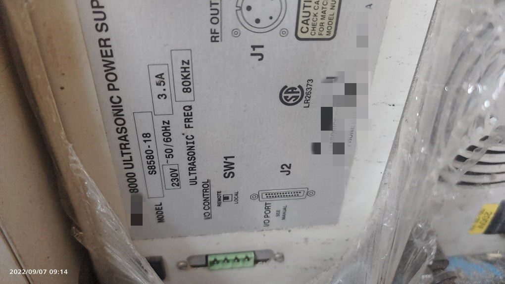 1pc  used  S8580-18   #OYF088