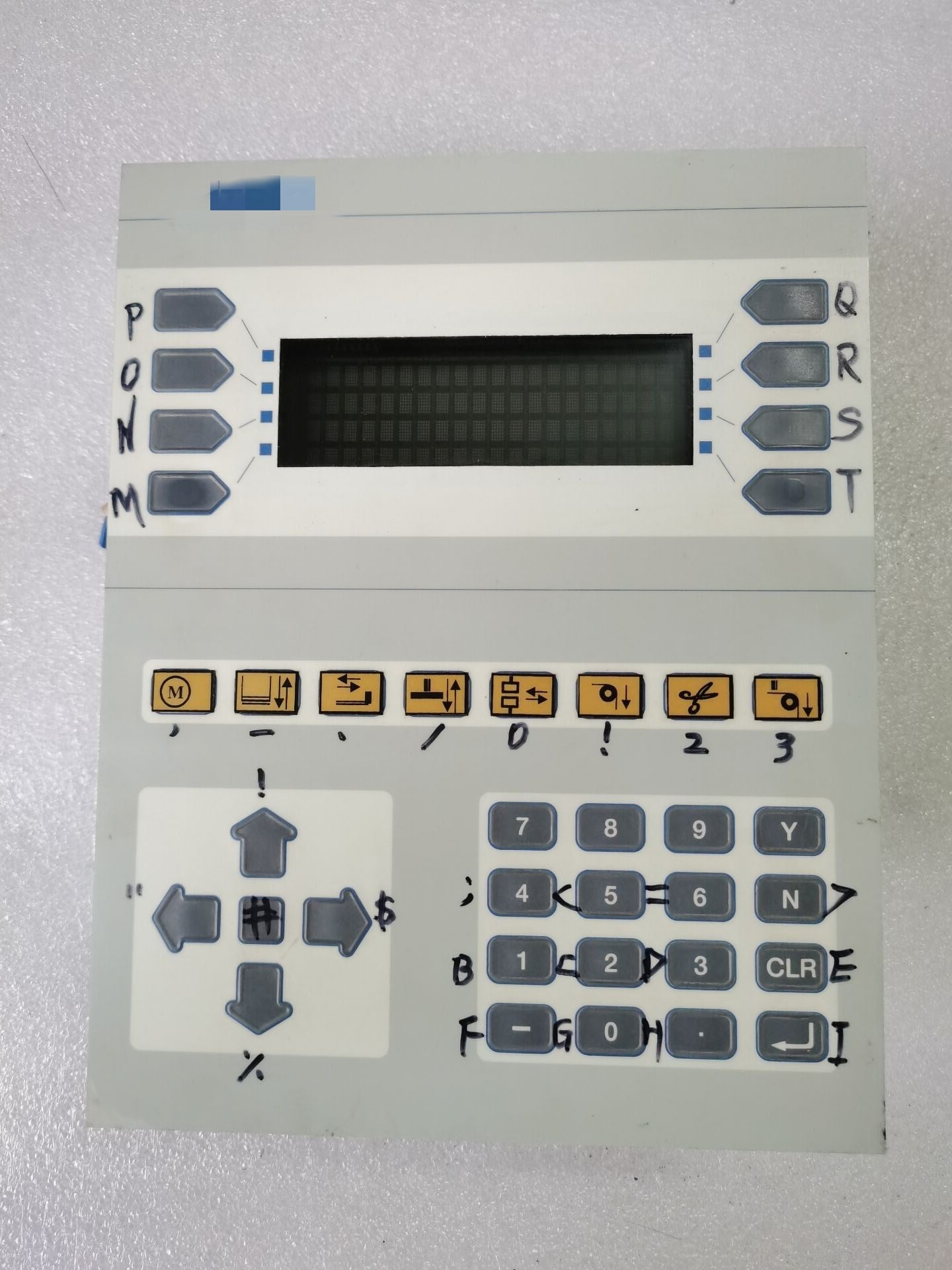 1pc  used  P503 24 Volt Membrane keypad   #OYF088