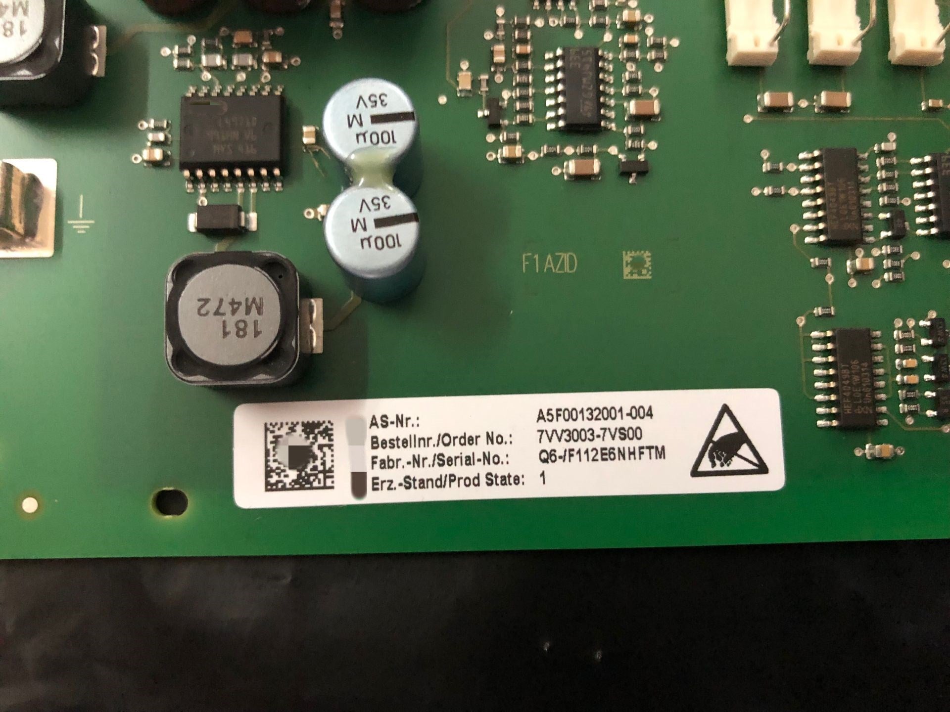 1pc  new  A5F00132001-004 7VV3003-7VS0  #OYF088