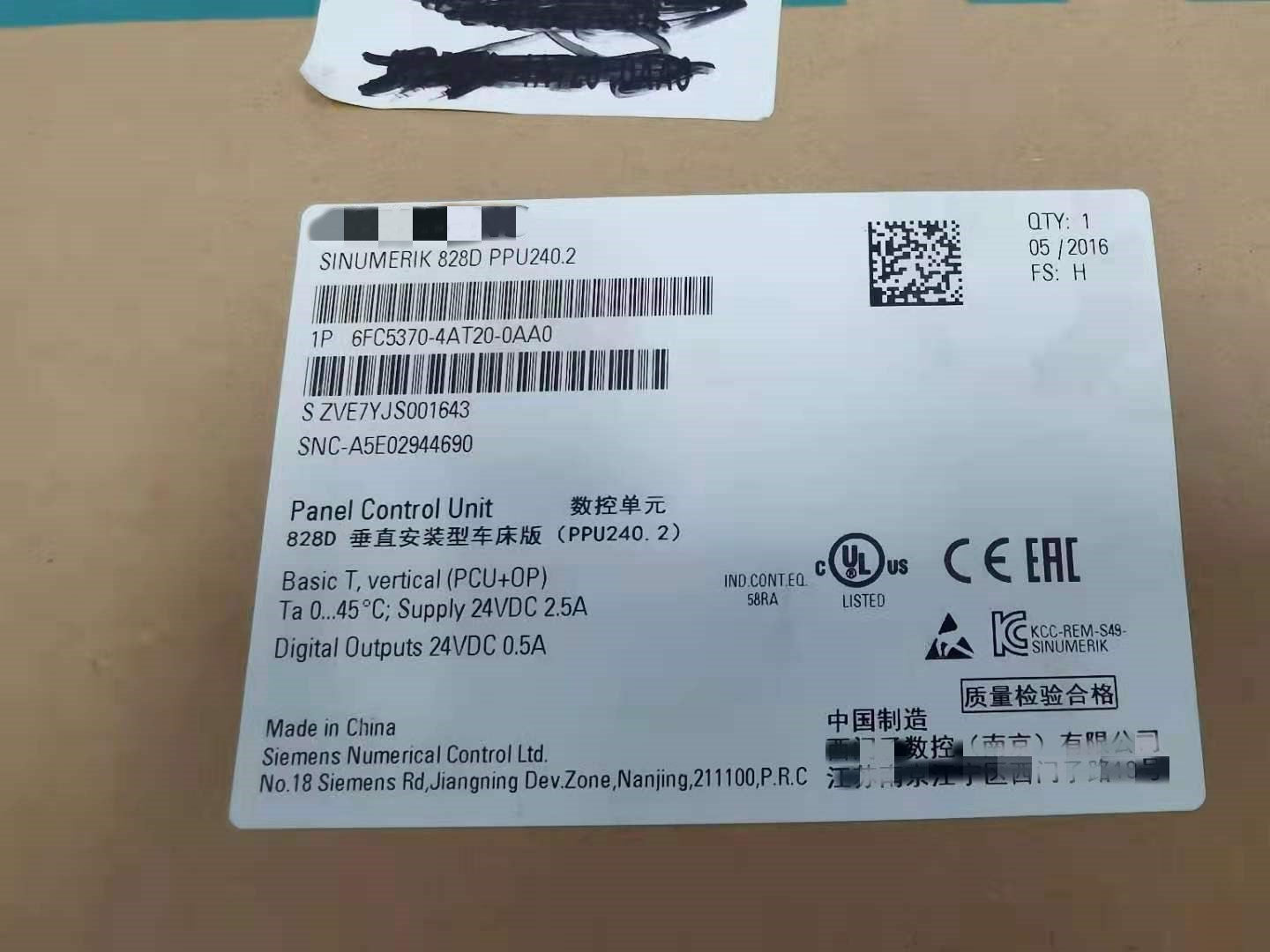 1pc  new  6FC5370-4AT20-0AA0    #OYF088