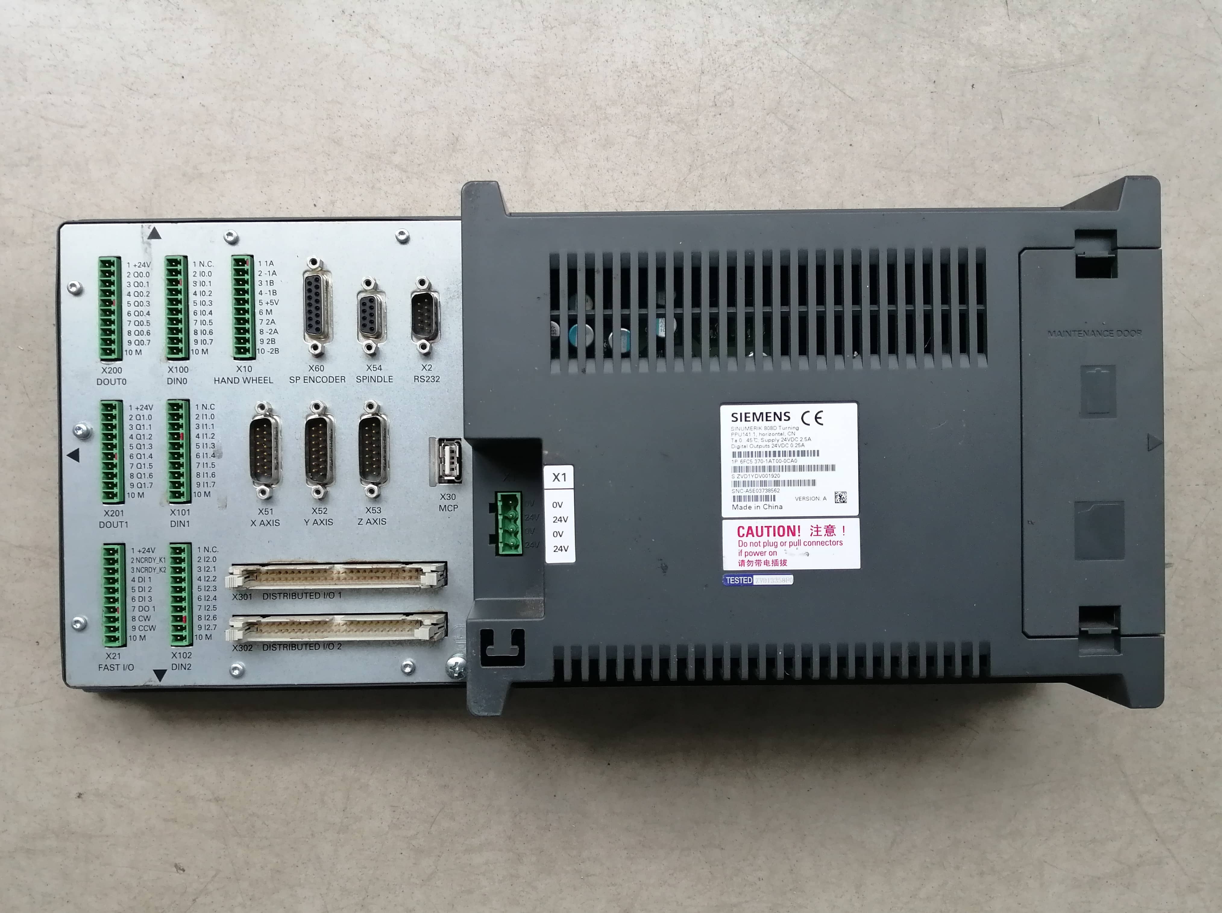 1pc used  6FC5370-1AT00-0CA0  #OYF088