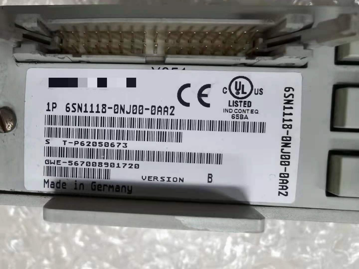 1pc  used  6SN1118-0NJ00-0AA2  #OYF088