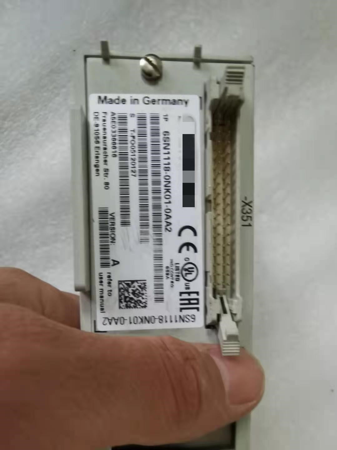 1pc  used  6SN1118-0NK01-0AA2 #OYF088