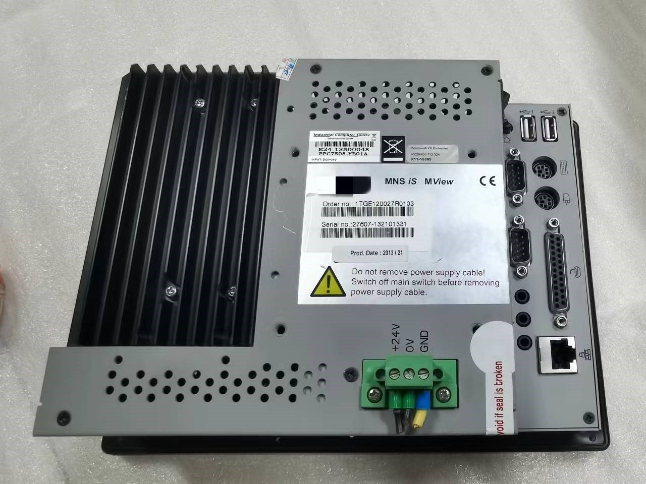 1pc used   PPC7508-YB01A 1TGE120027R0103   #OYF088