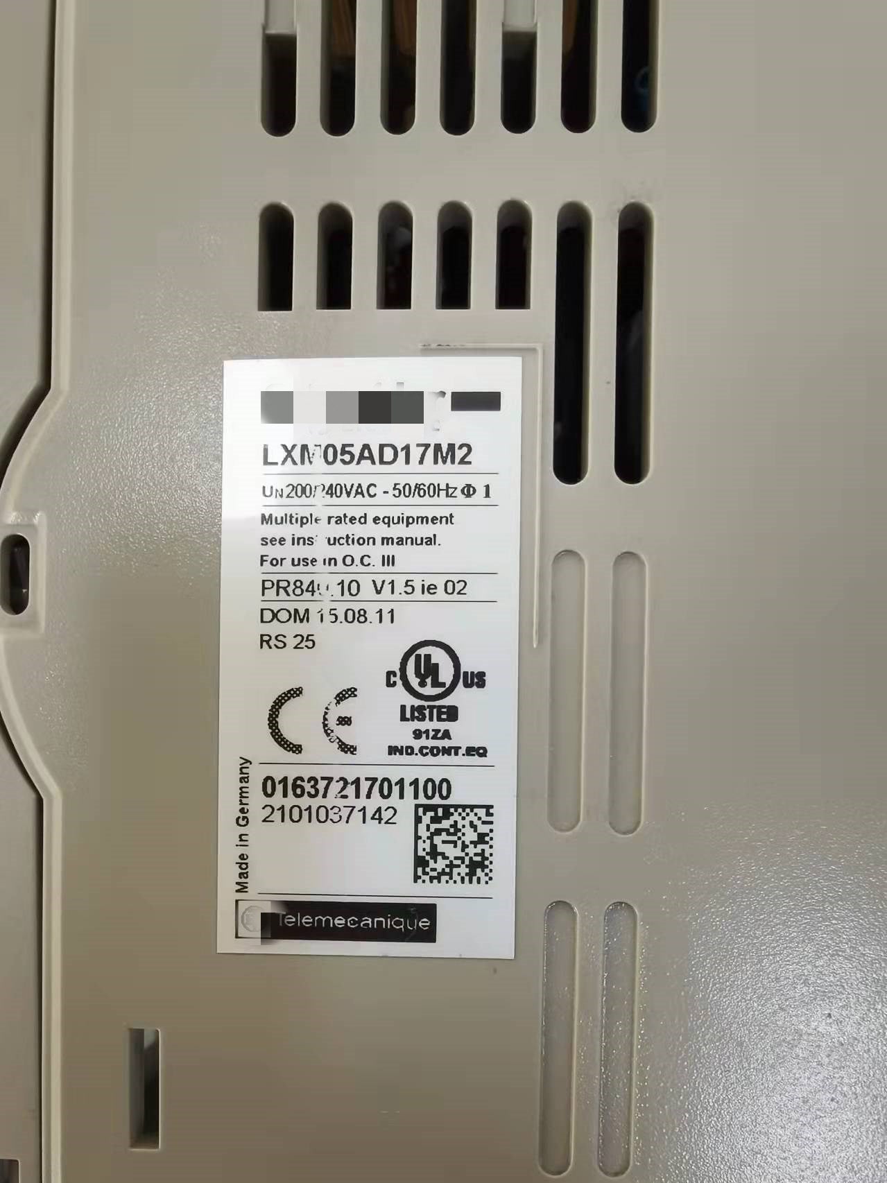 1pc used LXM05AD17M2    #OYF088
