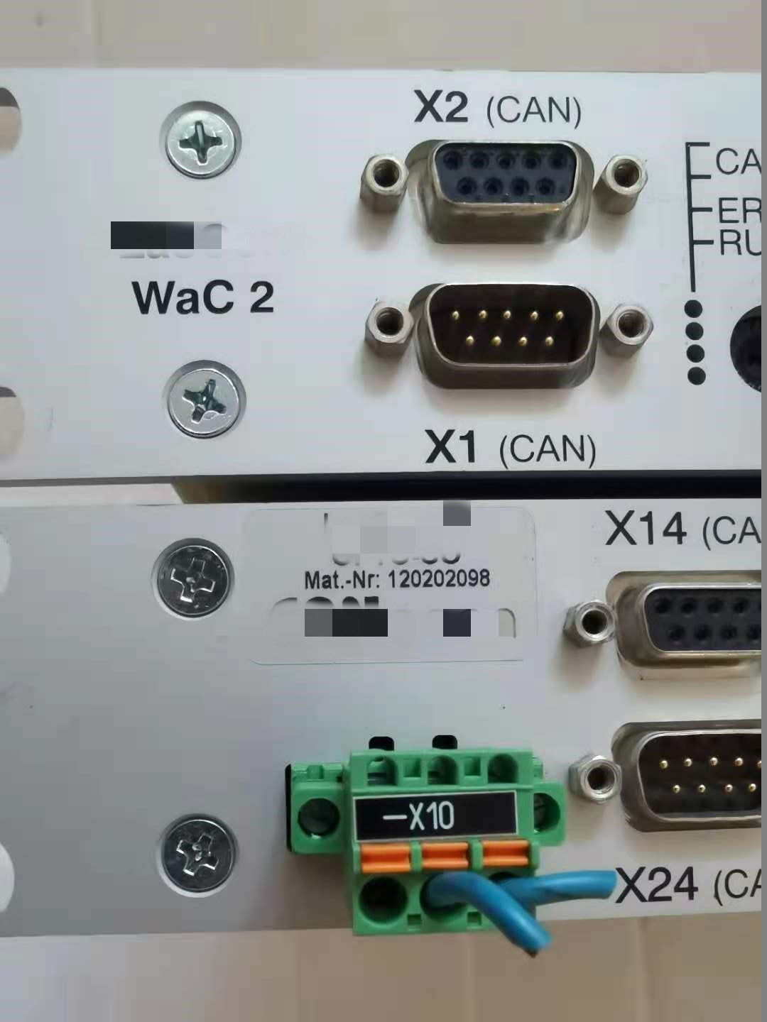 1pc  used  LasCon-WaC-2 K.3784.05    #OYF088