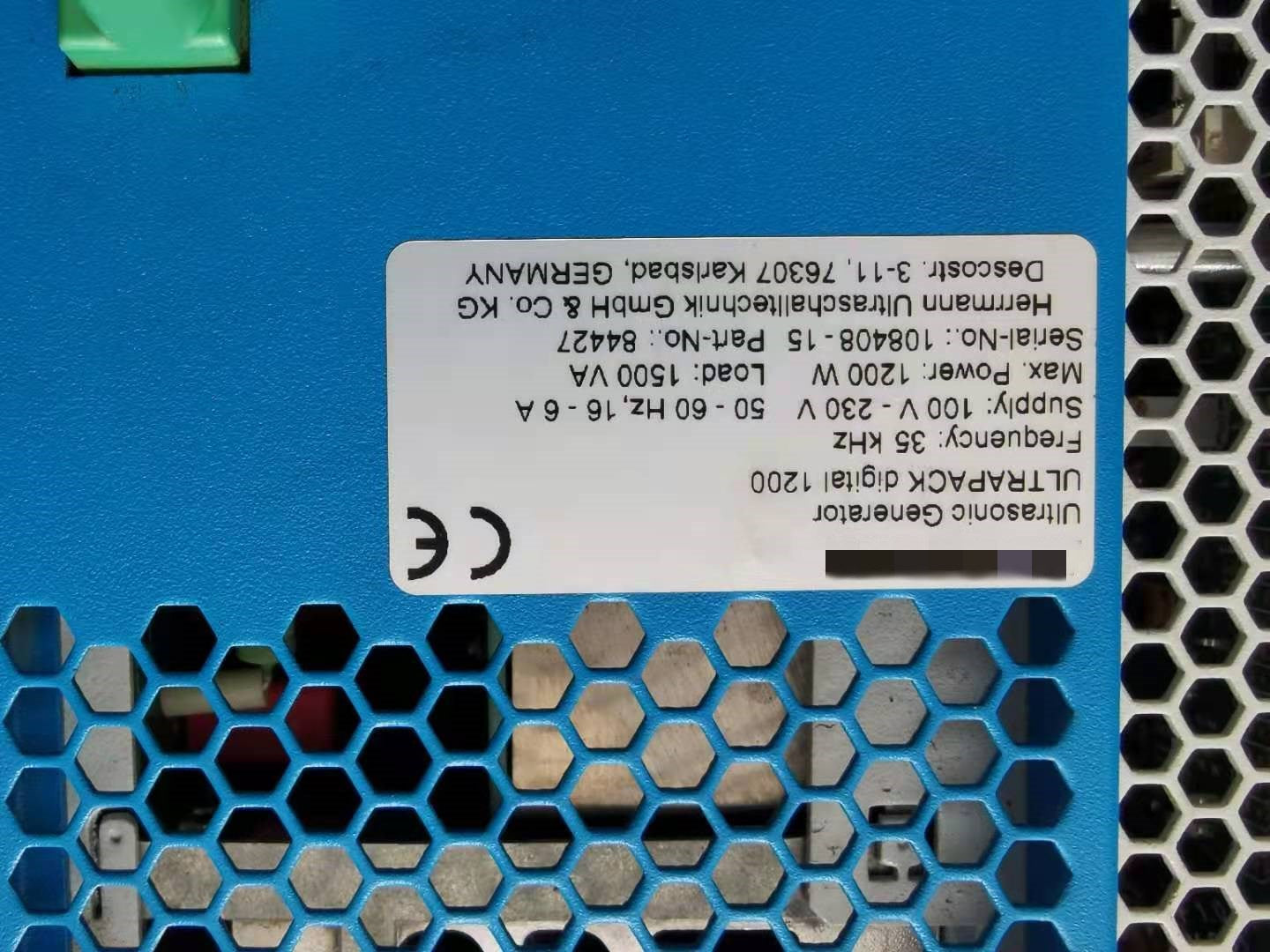 1pc  used  ULTRAPACK digital 1200   #OYF088