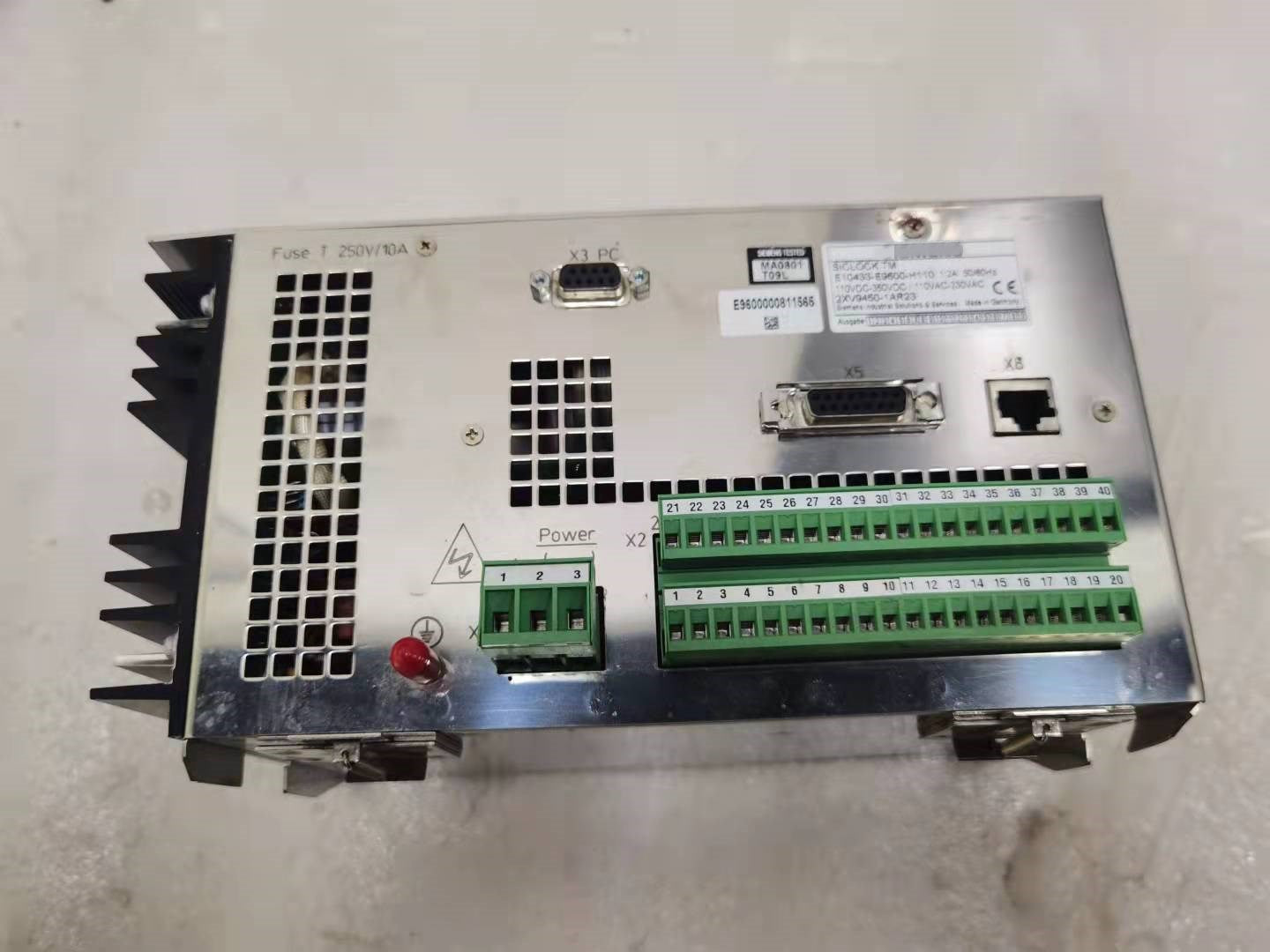 1pc  used  2XV9450-1AR23 E10433-E9600-H110     #OYF088