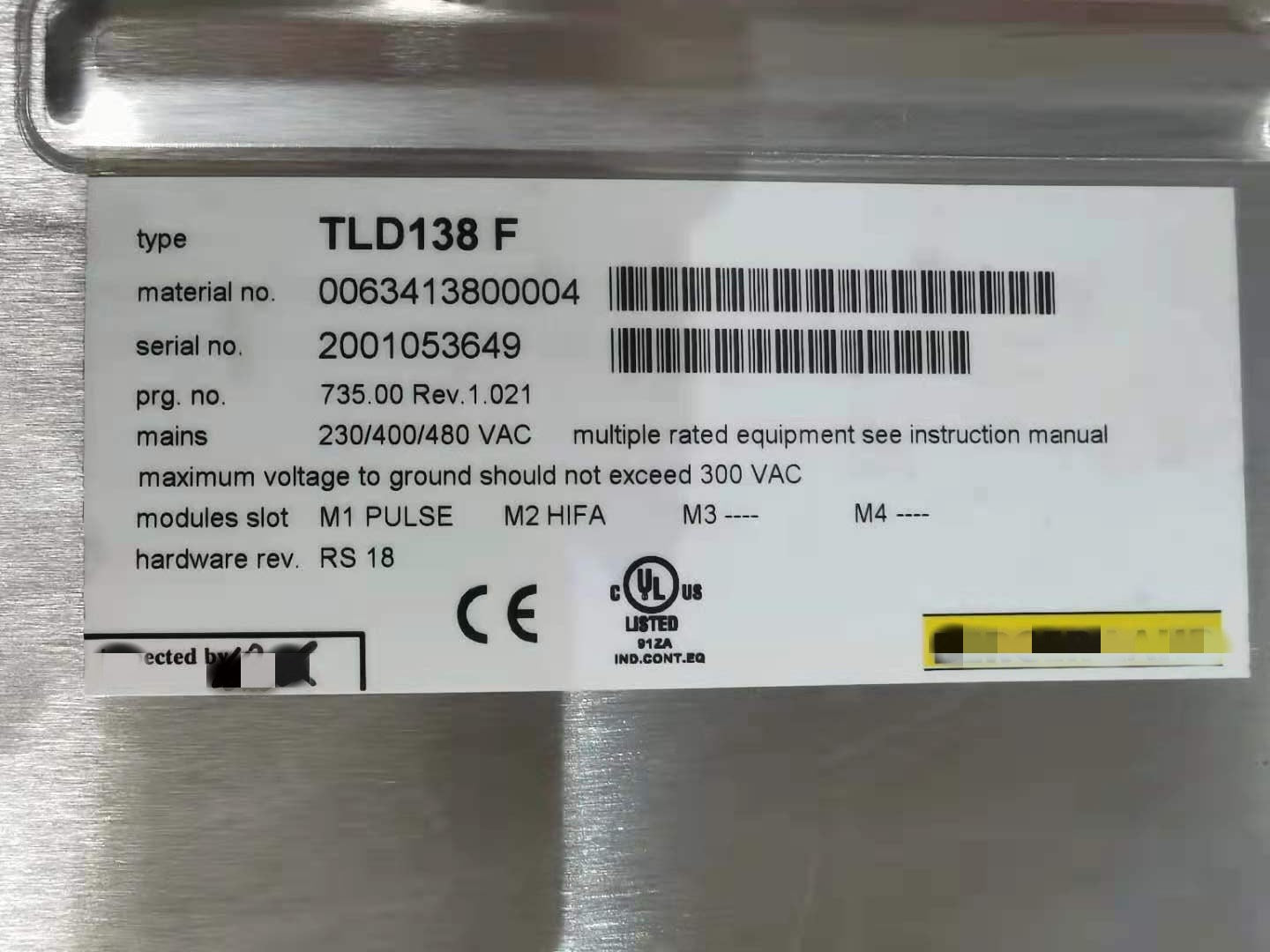 1pc  used  HCS01.1E-W0028-A-03-E-S3-EC-NN-NN-NN-FW   #OYF088