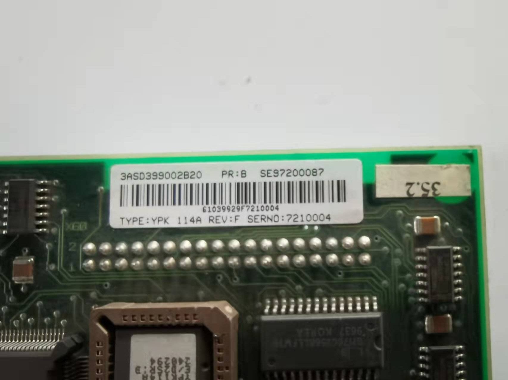 1pc  used   YPK114A 3ASD399002B20     #OYF088