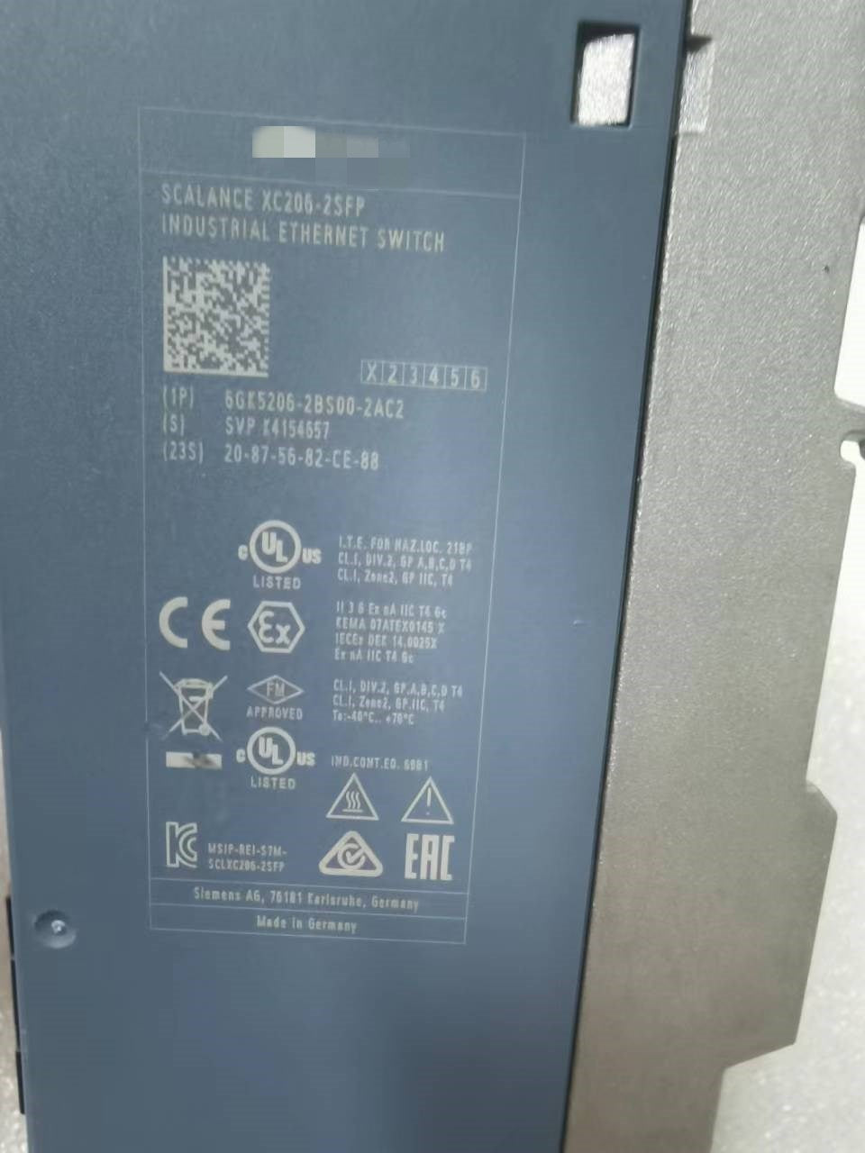 1pc  used  6GK5206-2BS00-2AC2    #OYF088