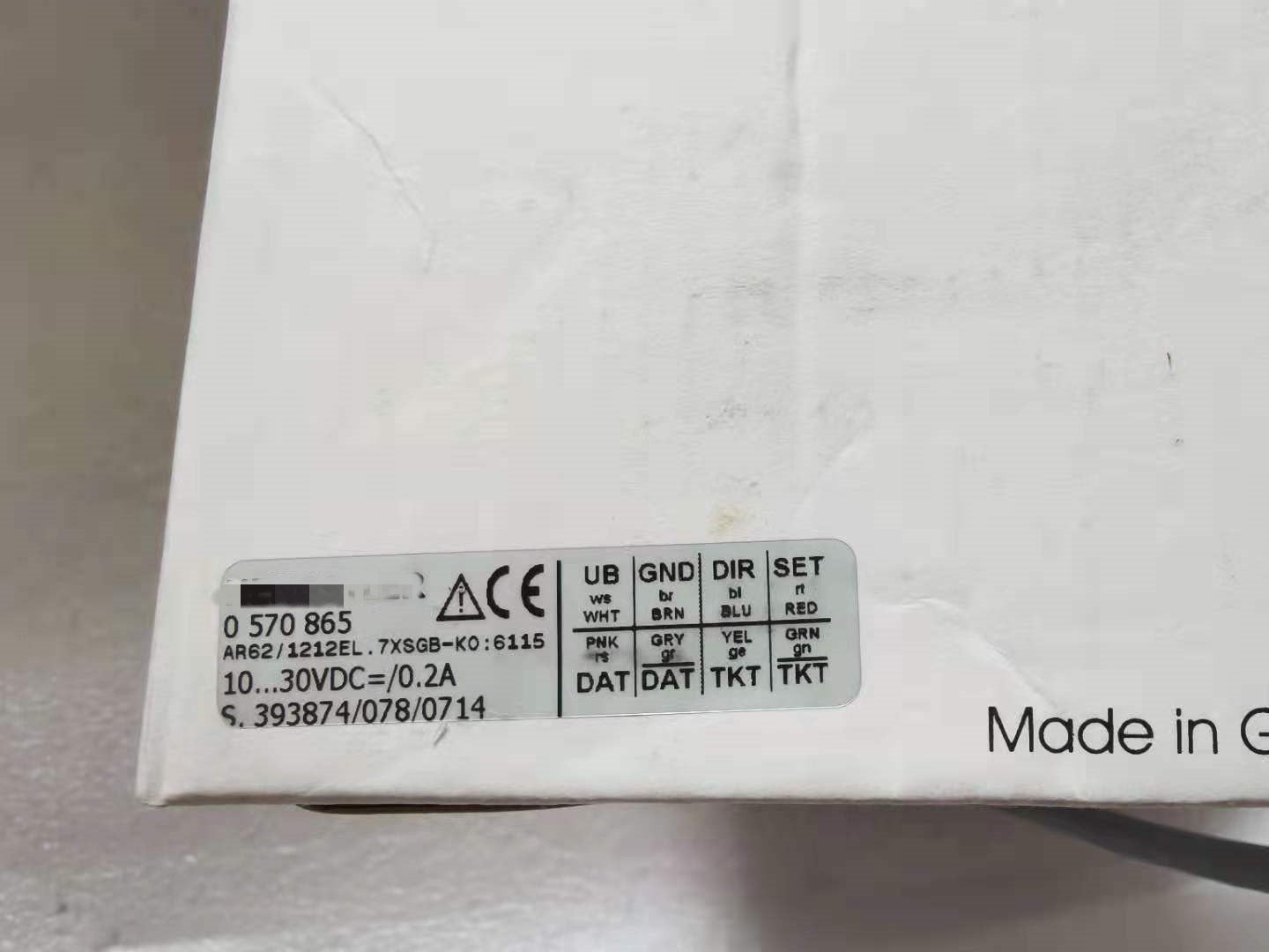 1pc  new  AR62/1212EL.7XSGB-K0:6115 0 570 865    #OYF088