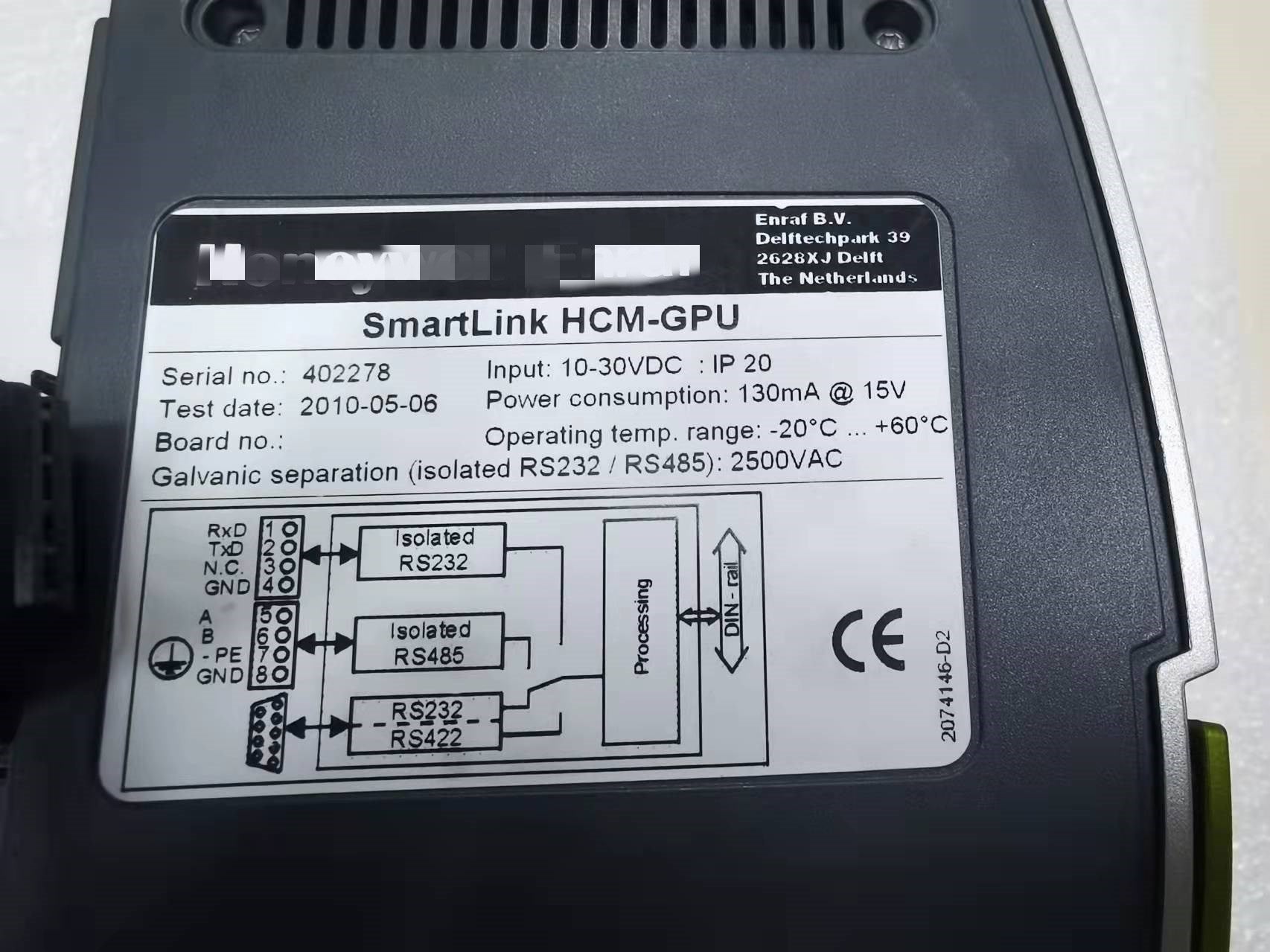 1pc used  PSA 1050173     #OYF088