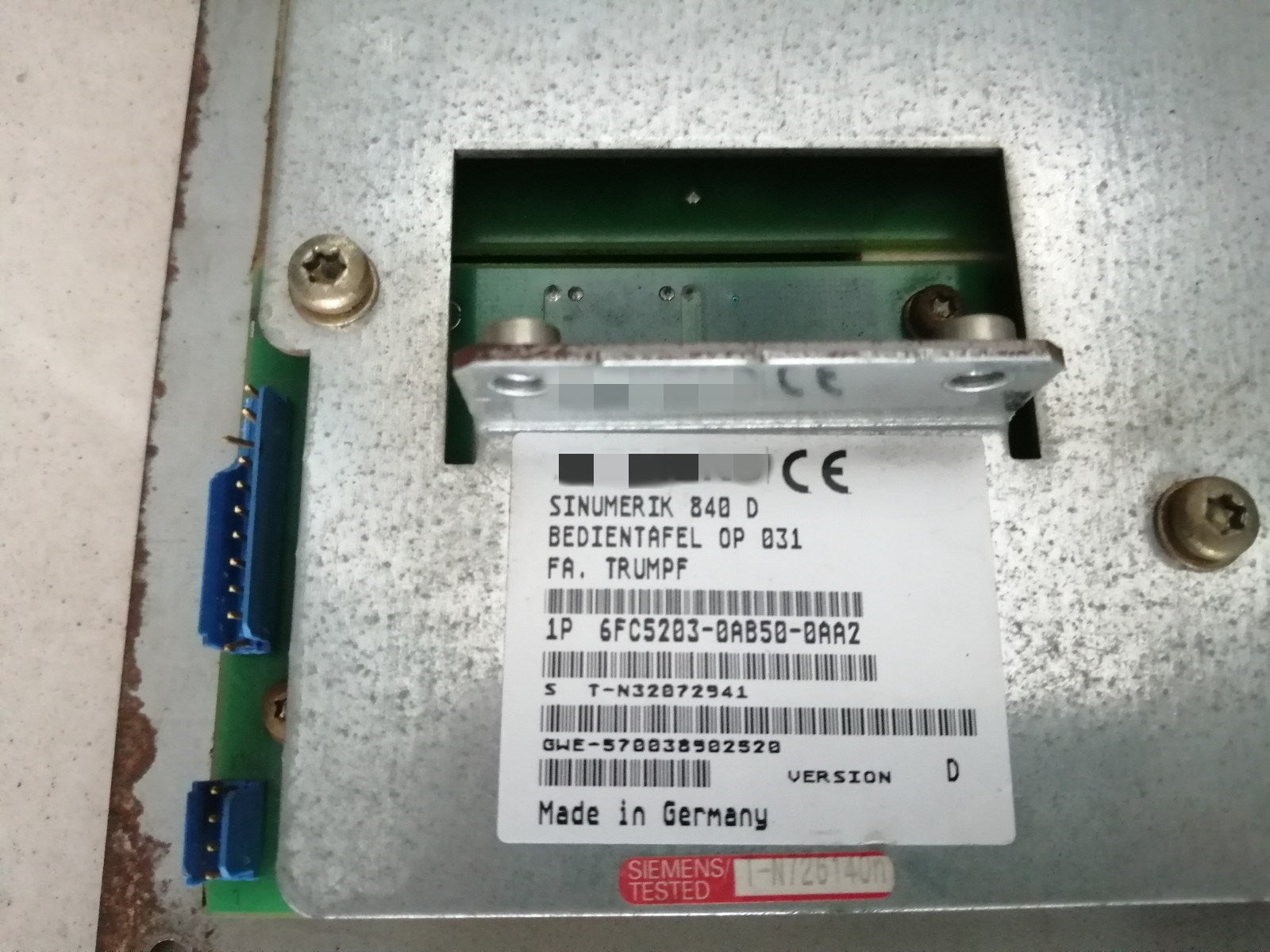 1pc used  6FC5203-0AB50-0AA2  #OYF088