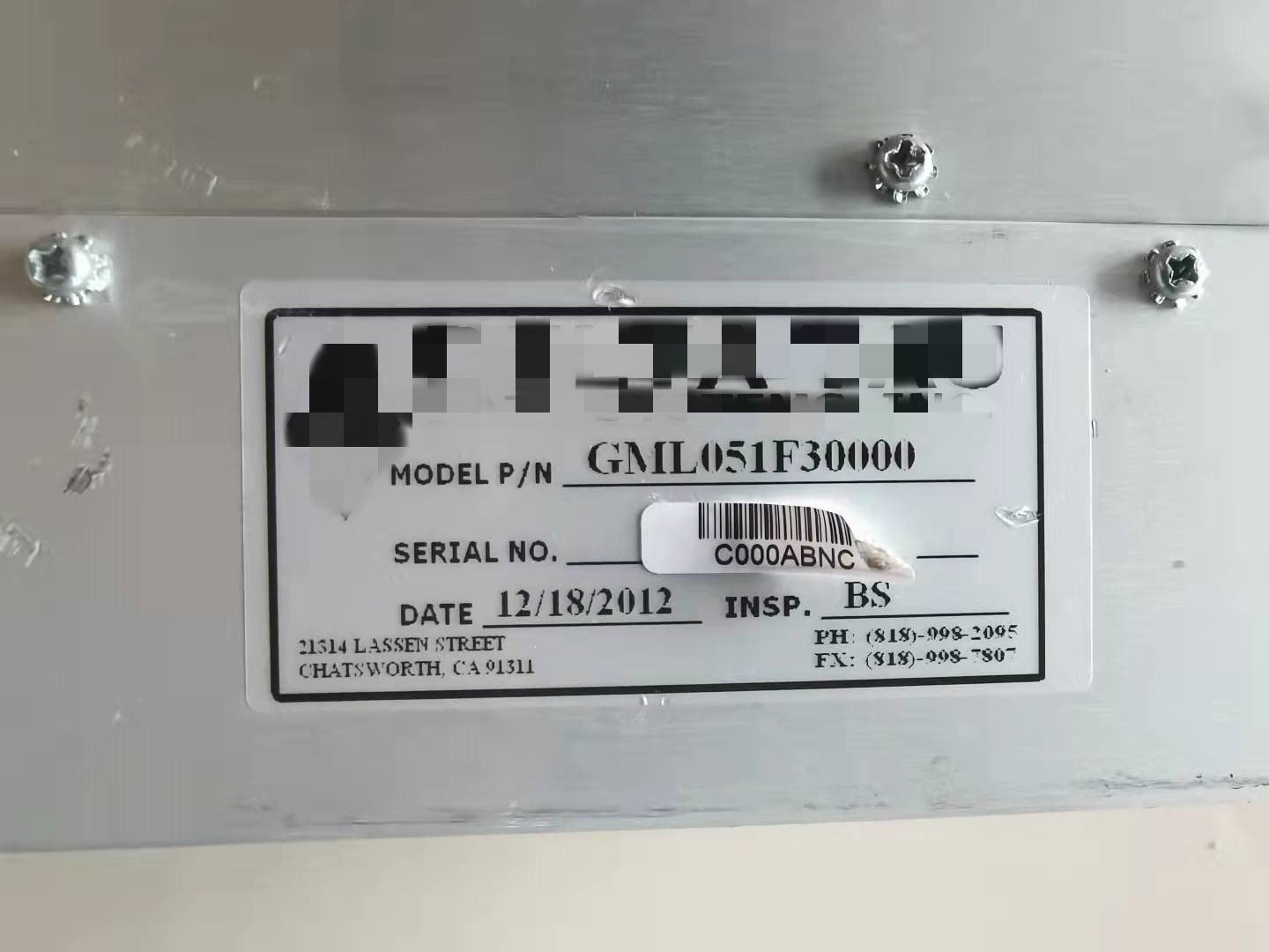 1pc  used  GML051F30000    #OYF088