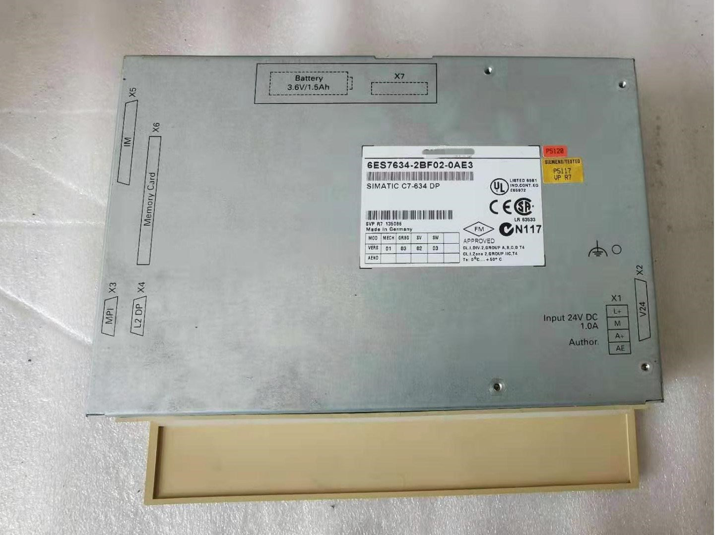 1pc  used  6ES7634-2BF02-0AE3  #OYF088