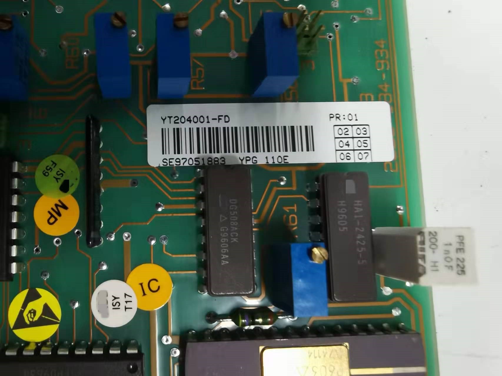 1pc  used   YPG110E YT204001-FD    #OYF088