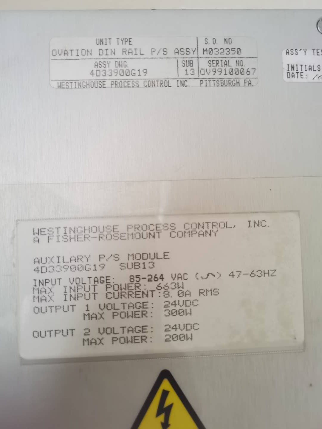 1pc  used   4D33900G19   #OYF088