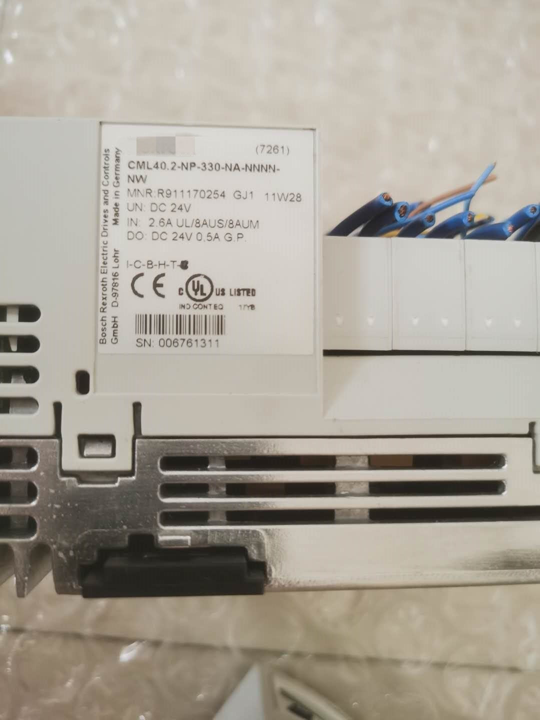 1pc  used CML40.2-NP-330-NA-NNNN-NW R91 1170254    #OYF088